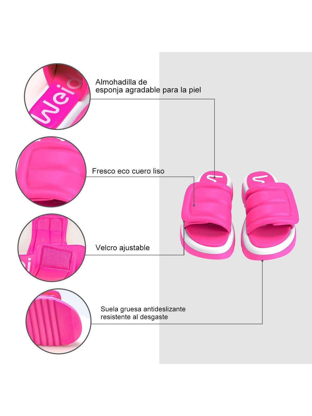 Sandalia Plataforma Durazno Casual GH98 Weide-5