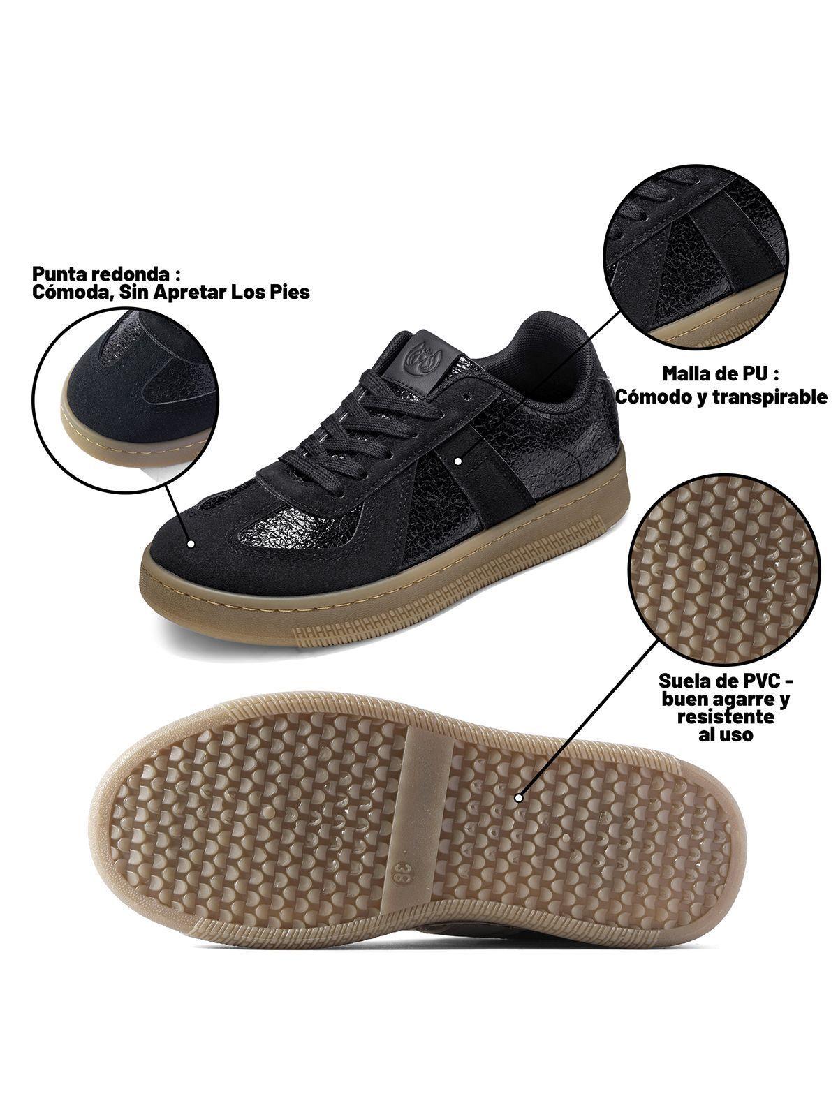 Zapatilla Deportiva Comfort Mujer Eco Cuero Weide TFA201-5