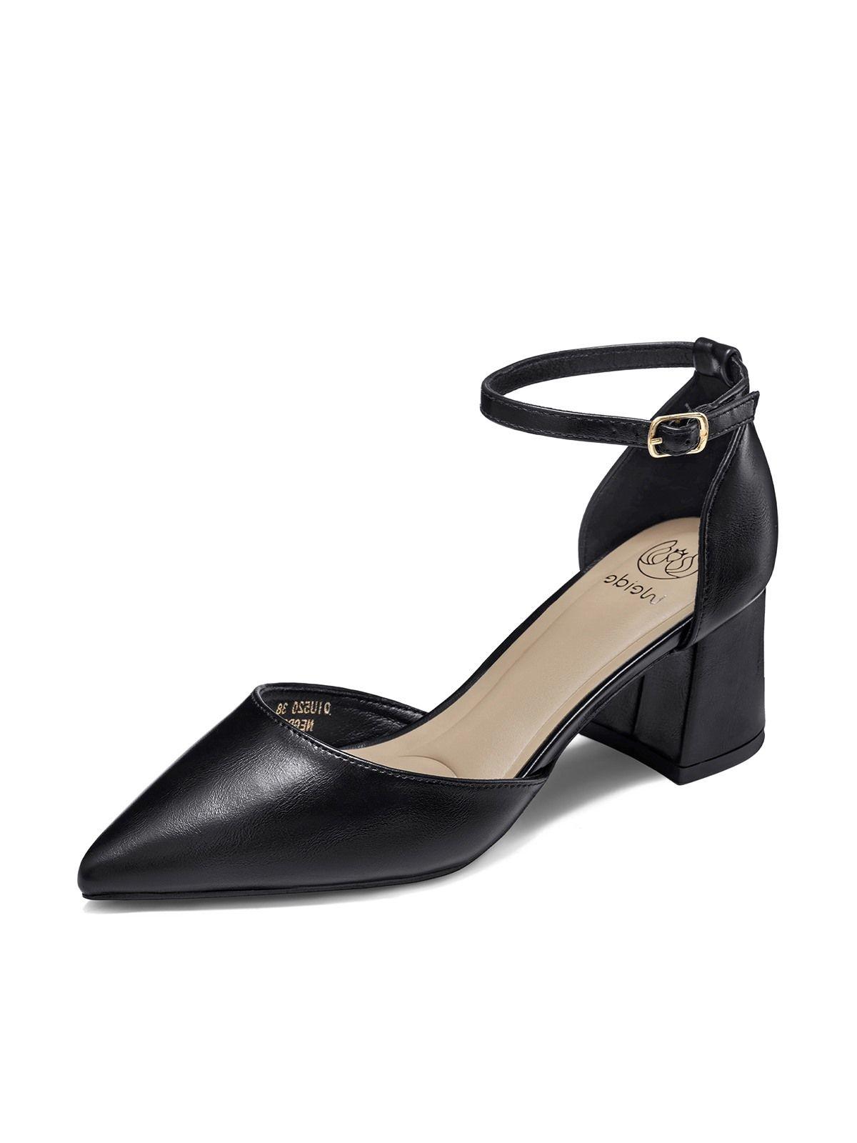 Zapatos Taco PU Mujer Cuadrado Weide QIU520-0