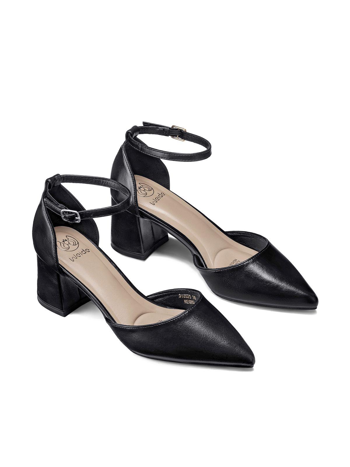 Zapatos Taco PU Mujer Cuadrado Weide QIU520-2