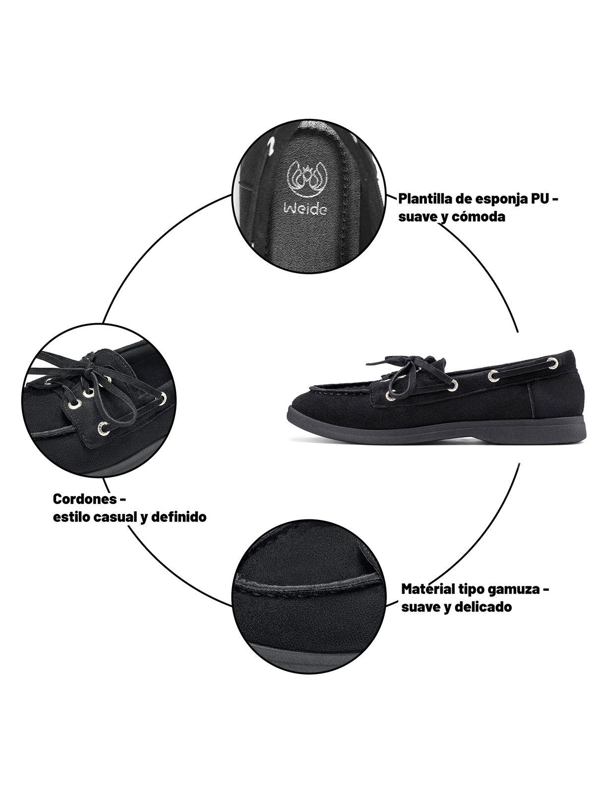 Mocasines PU Textil Mujer Plano Weide YOU583-4