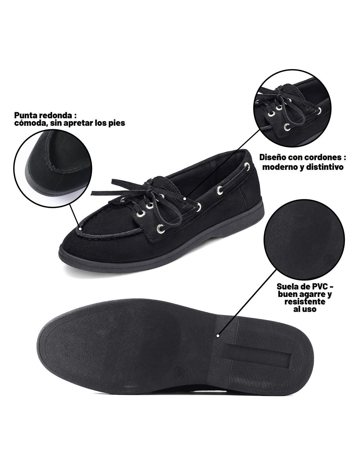 Mocasines PU Textil Mujer Plano Weide YOU583-5