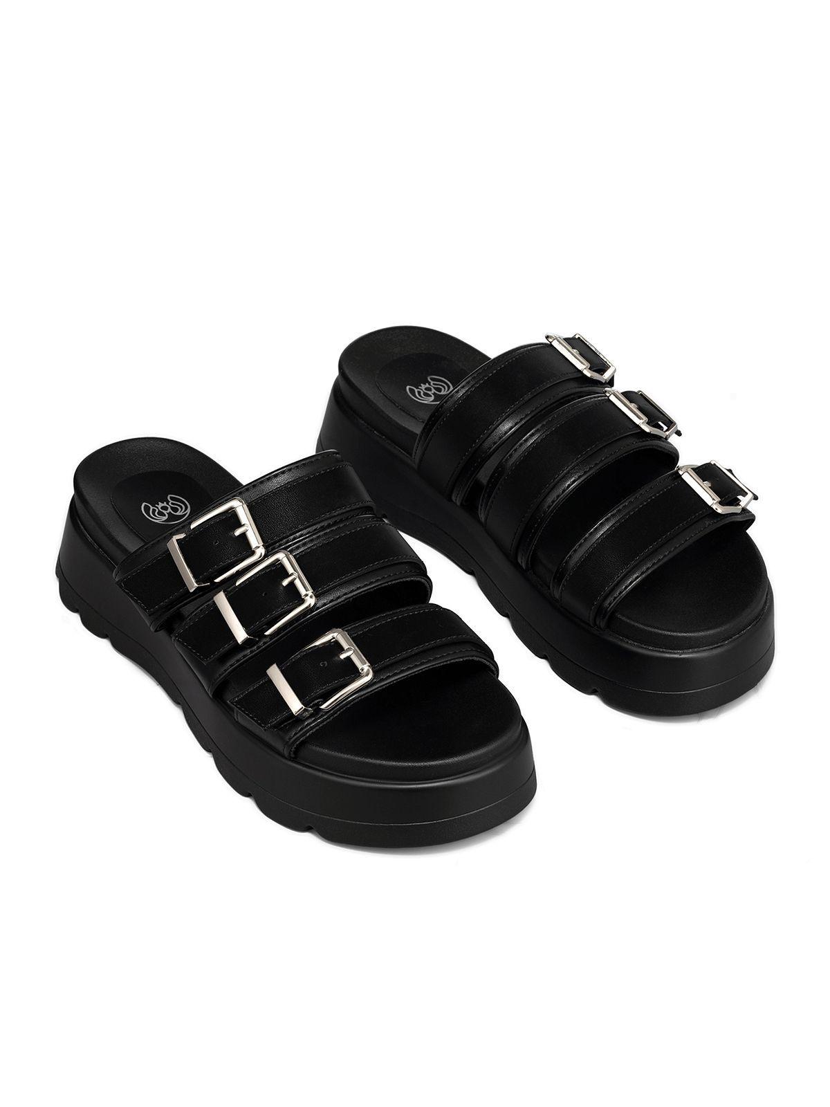 Sandalia Chala Casual Plataforma Hebilla Mujer Weide YOU529-7