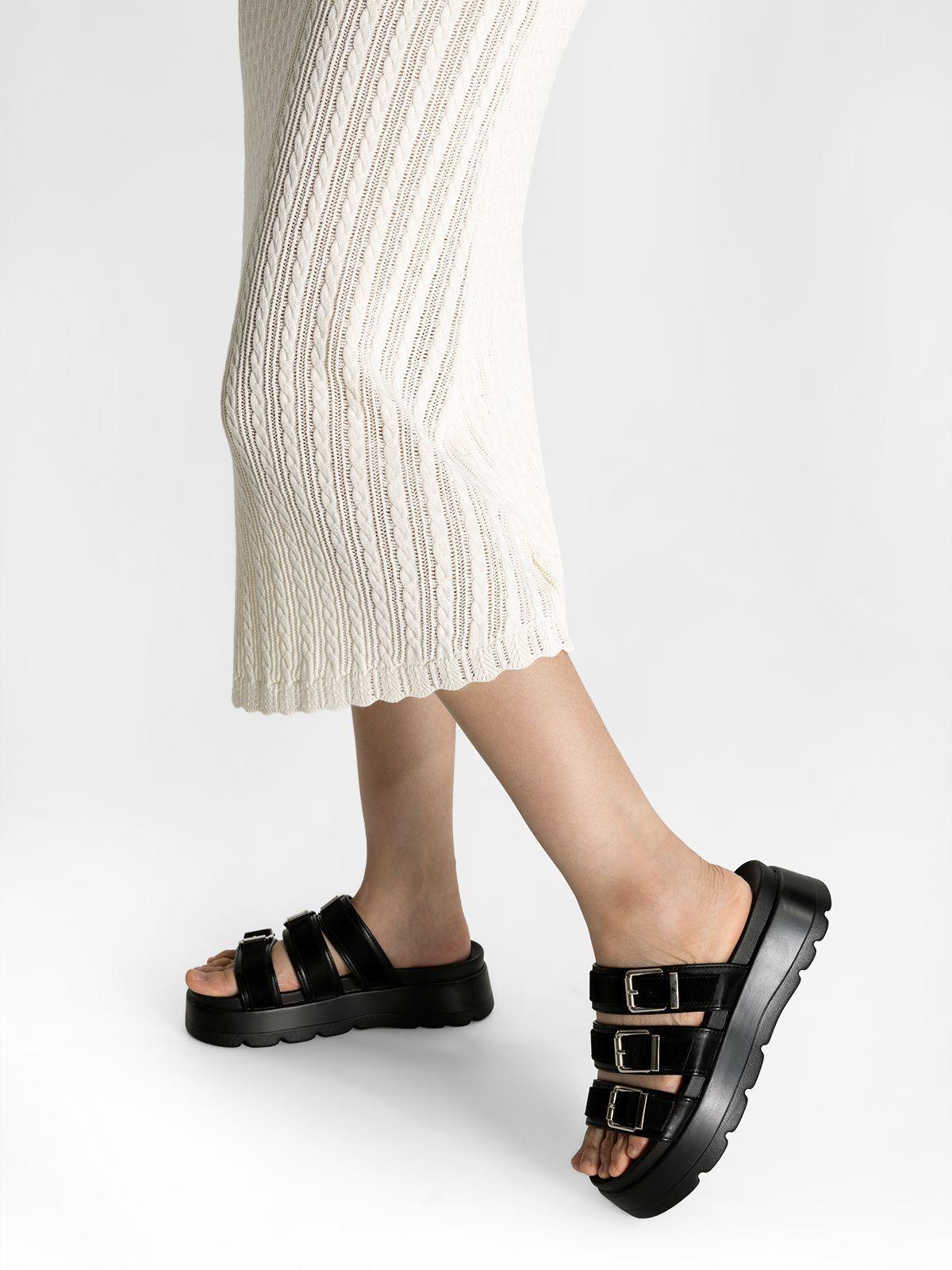 Sandalia Chala Casual Plataforma Hebilla Mujer Weide YOU529-1