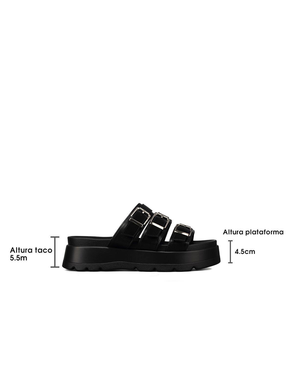 Sandalia Chala Casual Plataforma Hebilla Mujer Weide YOU529-3