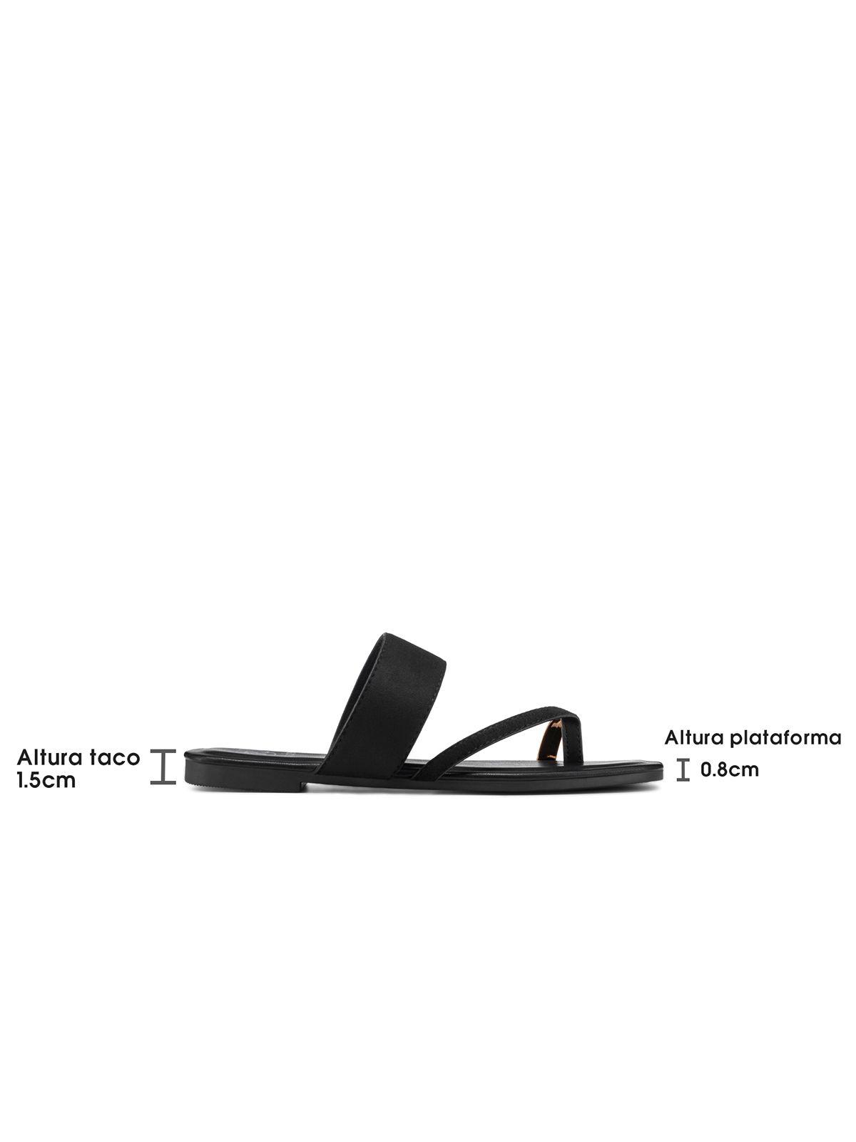 Sandalia tipo Chala PU Textil Mujer Plano Weide HY25-3