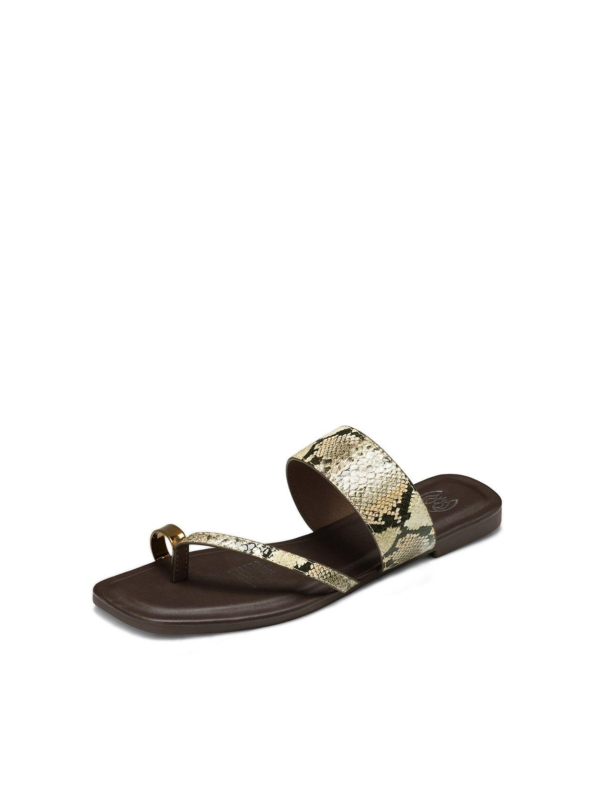 Sandalia tipo Chala PU Textil Mujer Plano Weide HY25-0