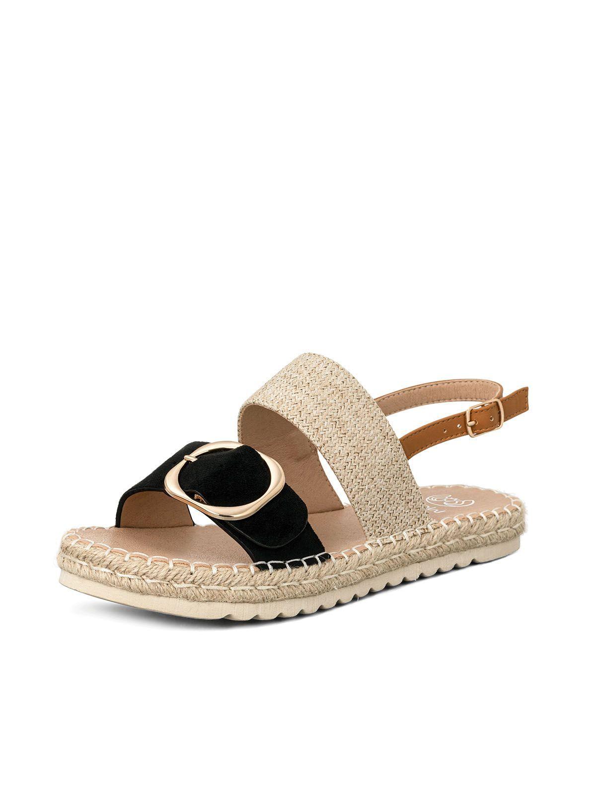 Sandalia Casual Con Cierre De Hebilla Mujer Weide QIU363-0