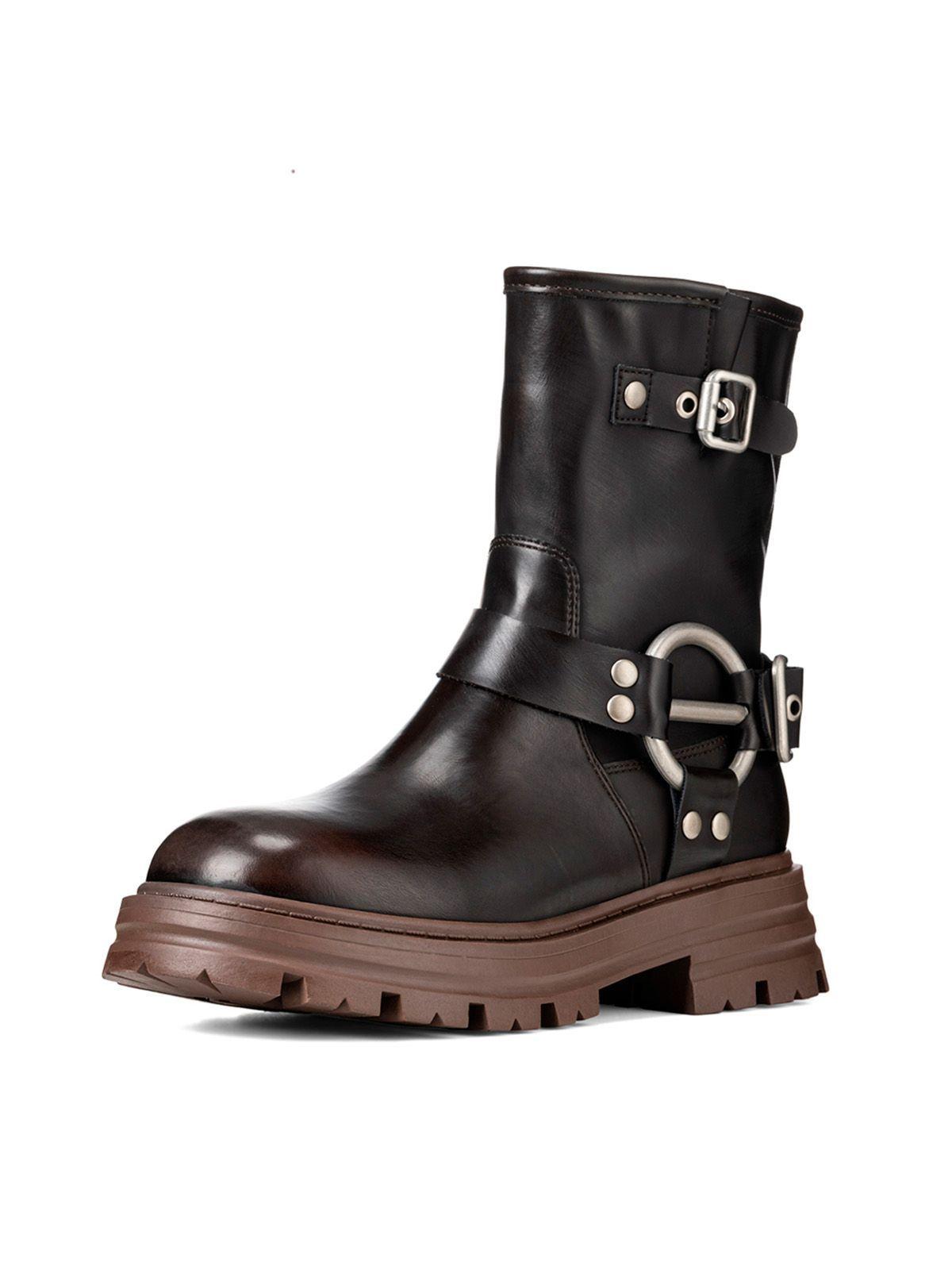 Botin Marrón Casual Mujer Weide YL75-0