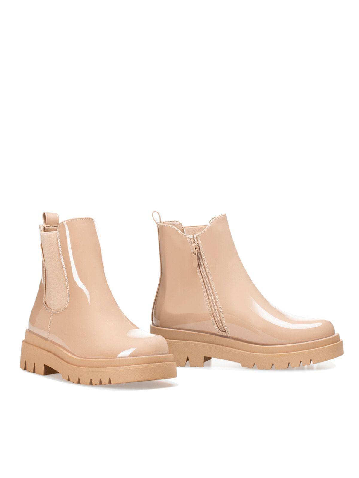 Botin Mujer Marimar Caqui Weide-4