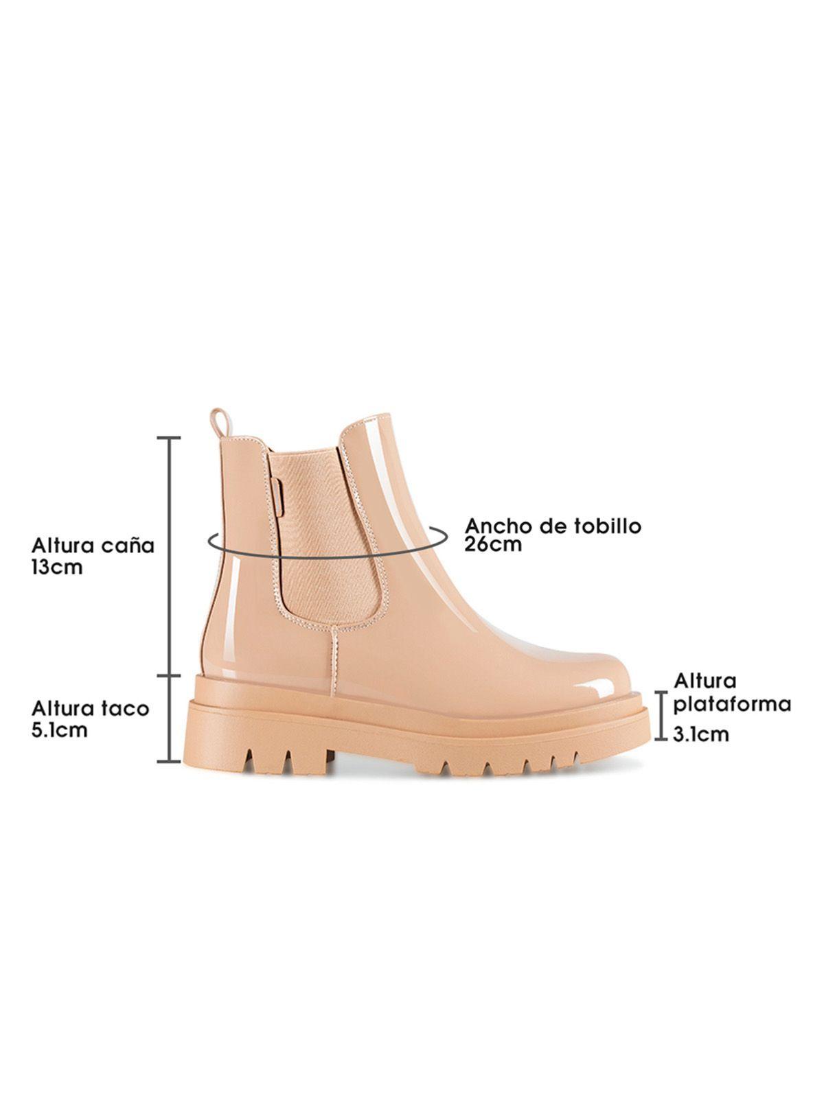 Botin Mujer Marimar Caqui Weide-5