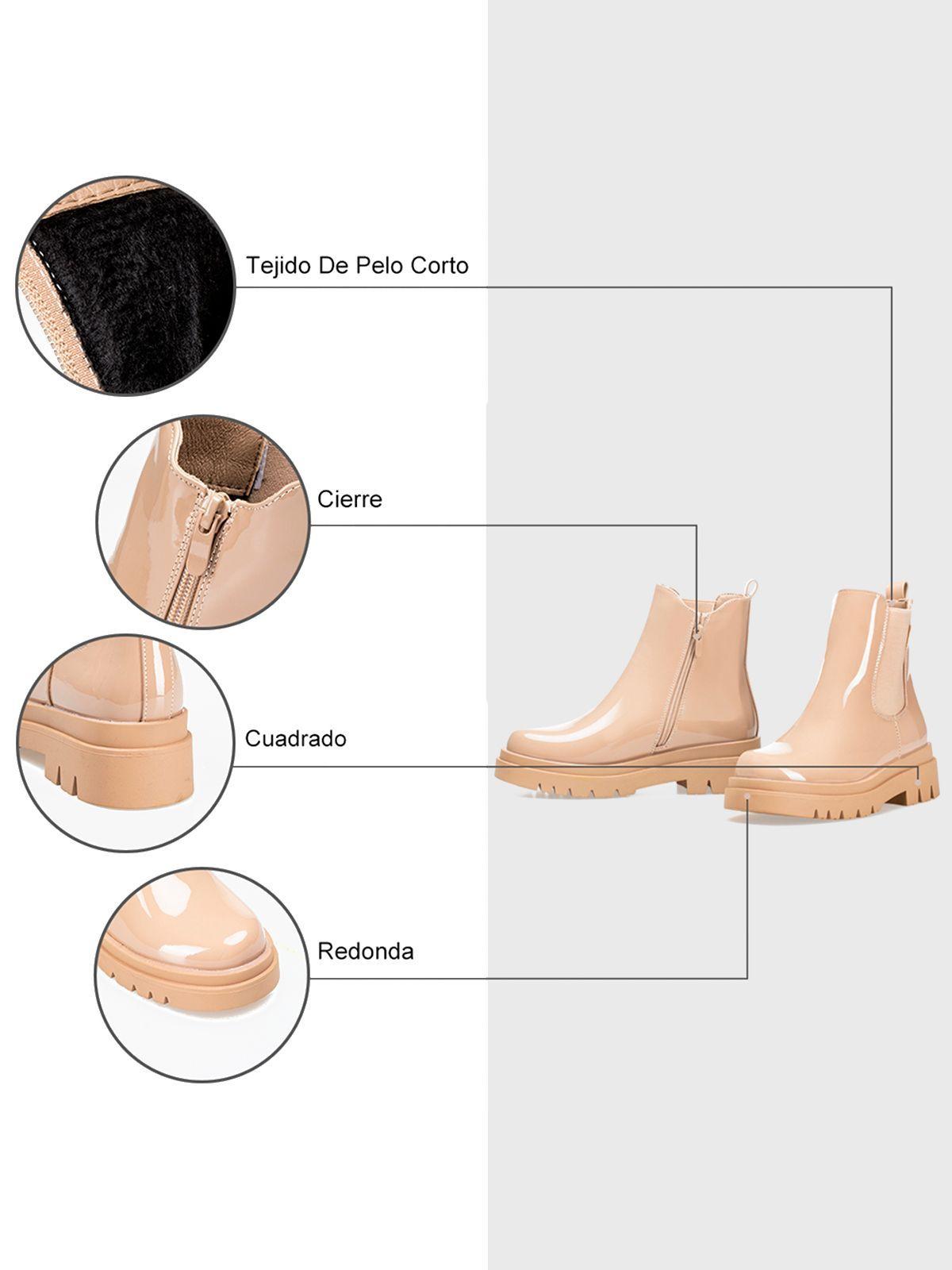 Botin Mujer Marimar Caqui Weide-6