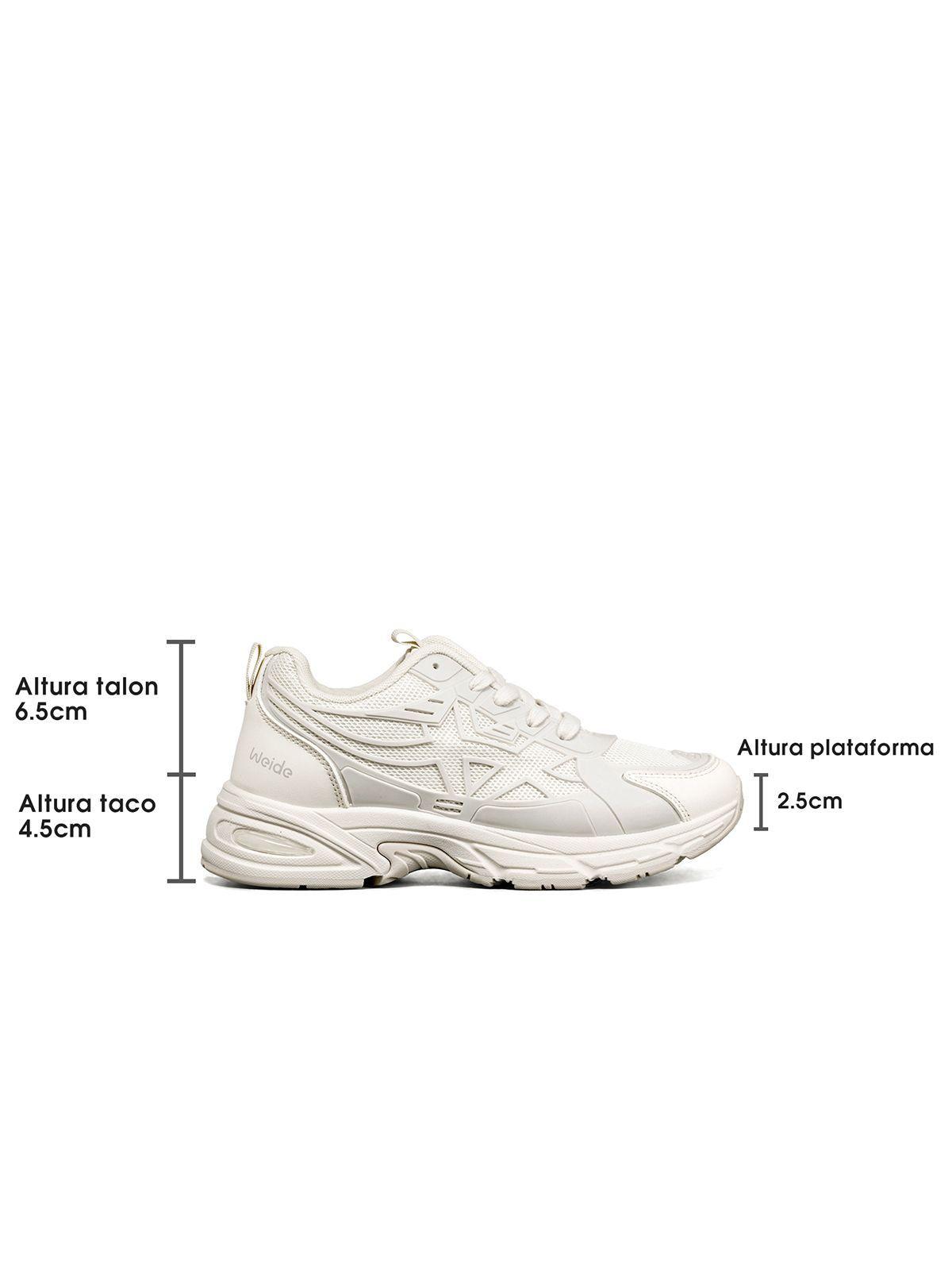 Zapatilla Casual Mujer Urbana Deportiva Comodo Weide TFA303-5