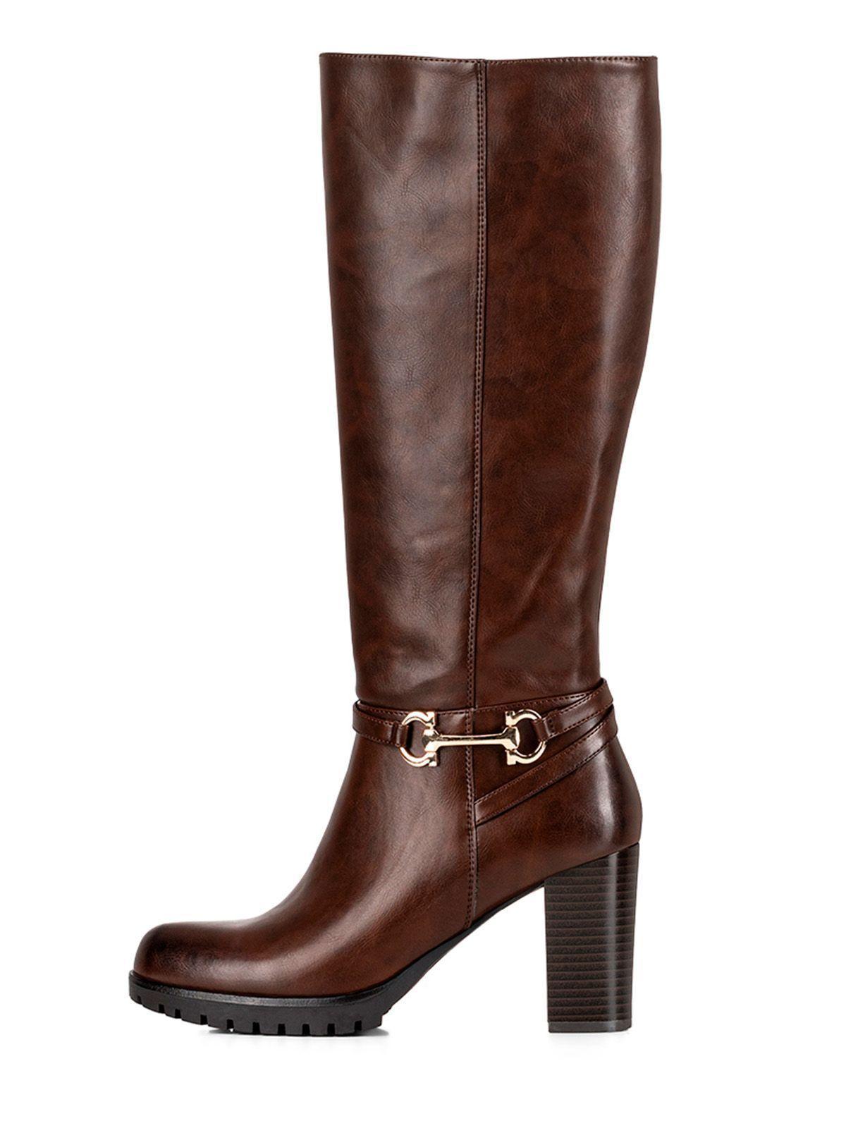 Bota Marron Casual Mujer Weide QBM01-3