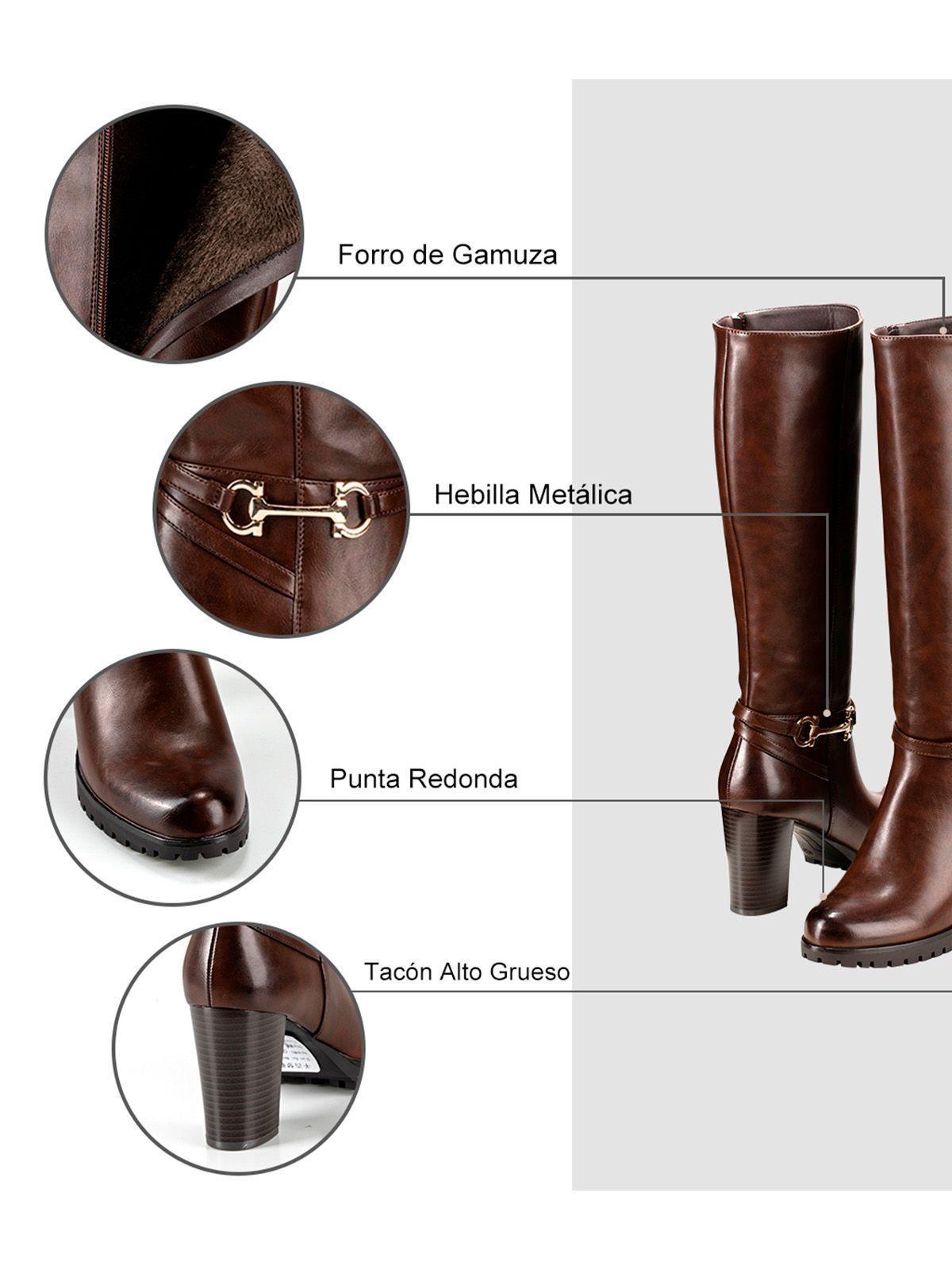 Bota Marron Casual Mujer Weide QBM01-6