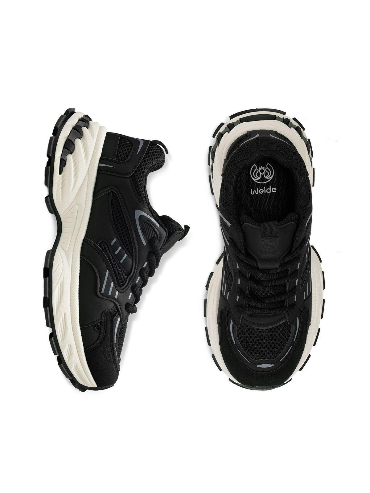 Zapatillas Malla PU Mujer Plataforma Weide TFA330-2