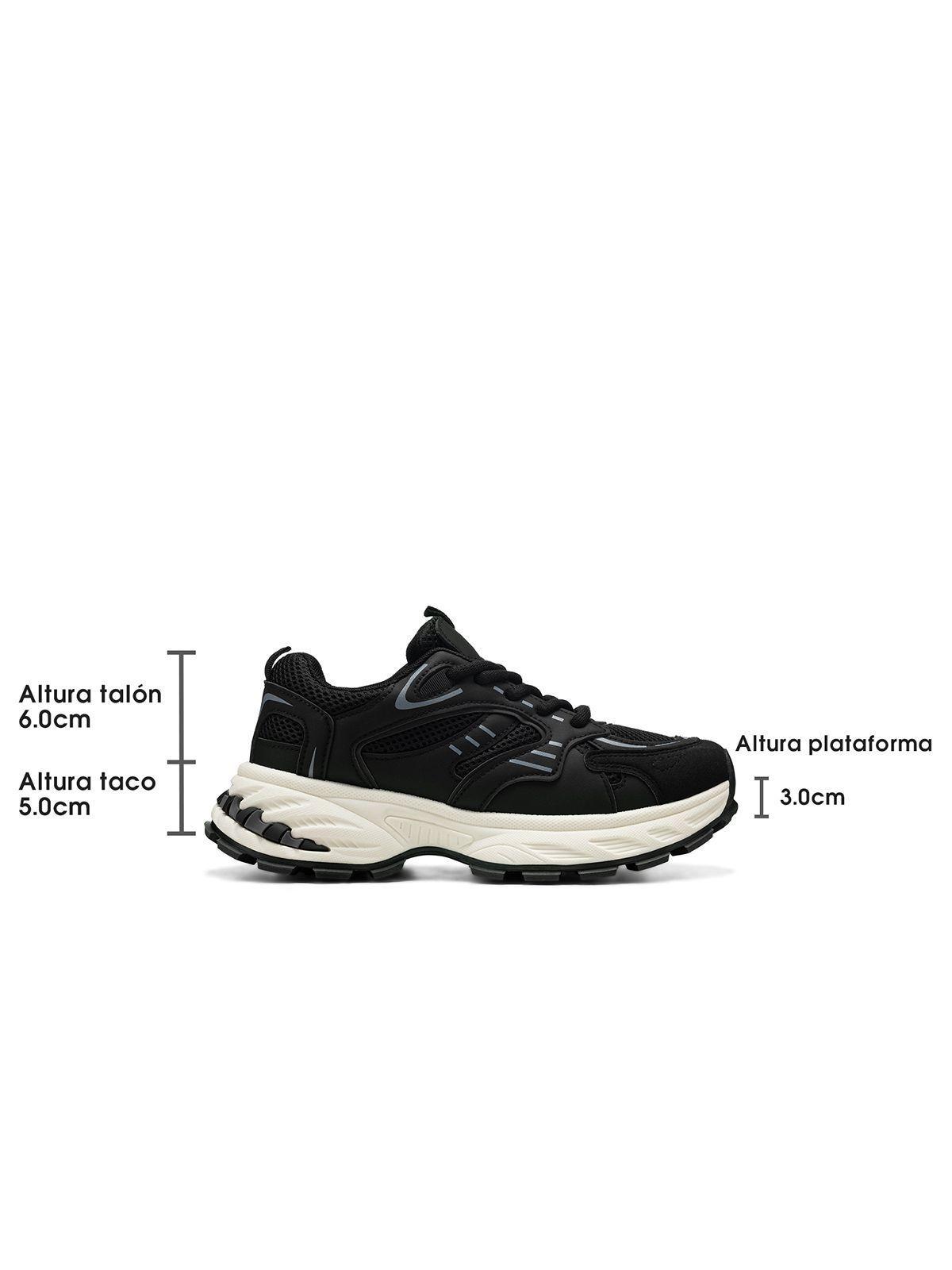 Zapatillas Malla PU Mujer Plataforma Weide TFA330-3