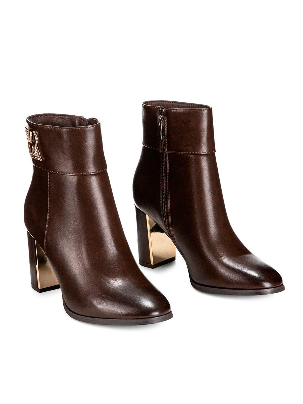 Botin Marrón Casual Mujer Weide CZY581-4