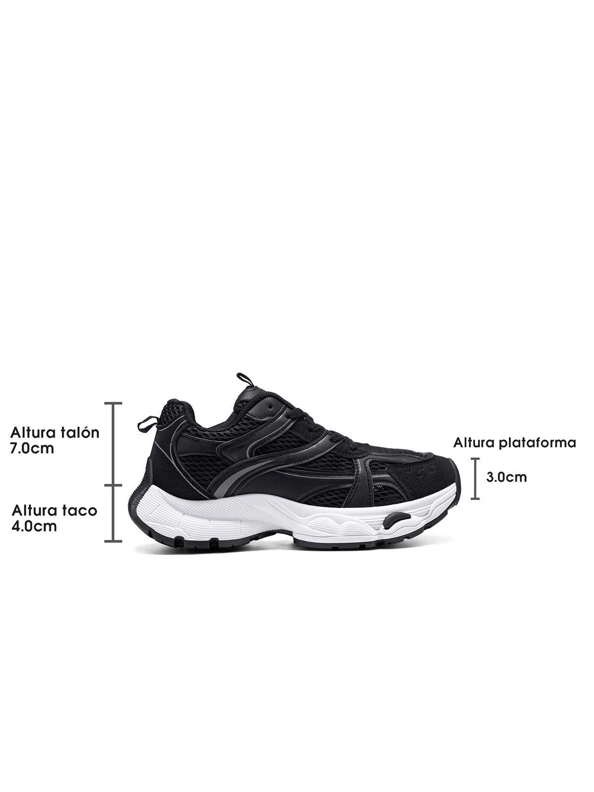 Zapatillas Malla PU Mujer Plataforma Weide SL80-3