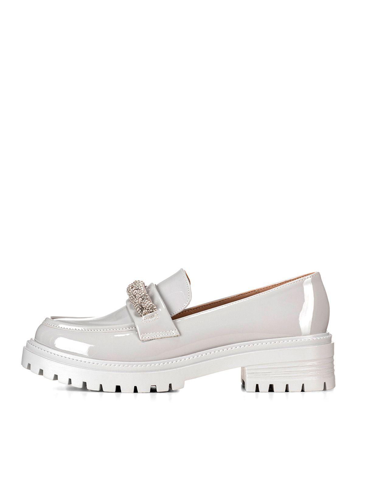 Mocasin Gris Formal Mujer Weide JN21-2