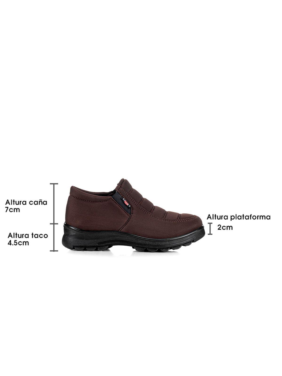 Botin Marron Casual Mujer Weide TFA193-6