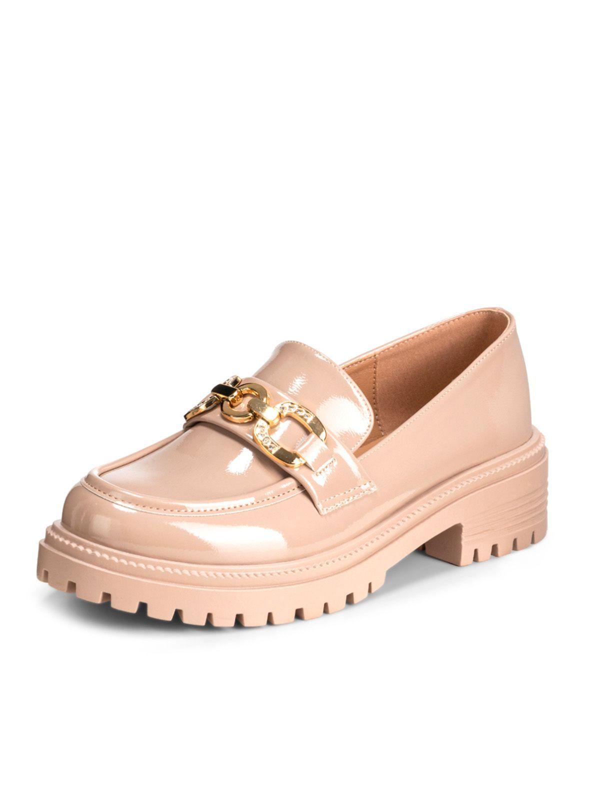 Mocasin Caqui Formal Mujer Weide JN20-2-0