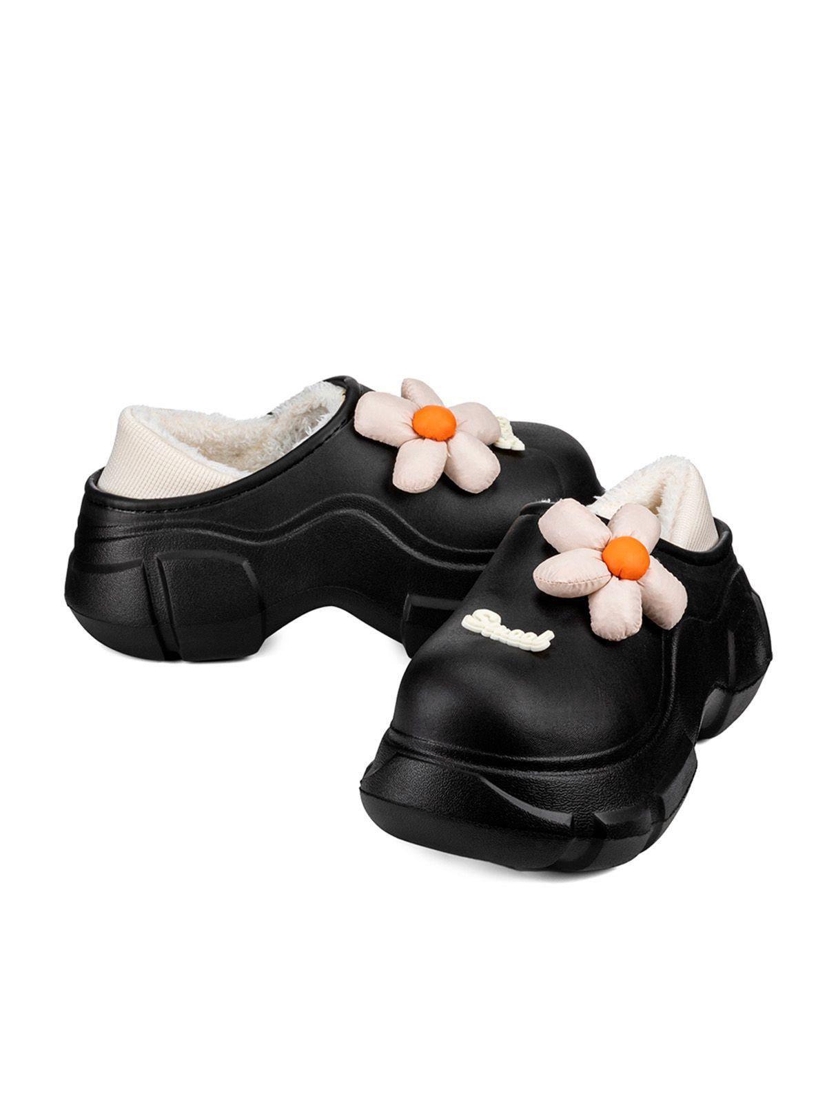 Zueco Negro Casual Mujer Weide GH120-4