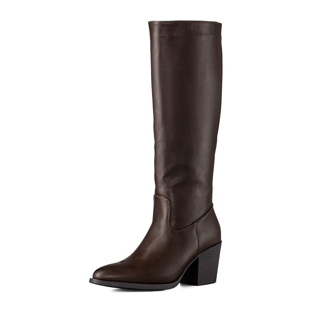 Bota Taco Mujer Casual PU Weide CZY658-0
