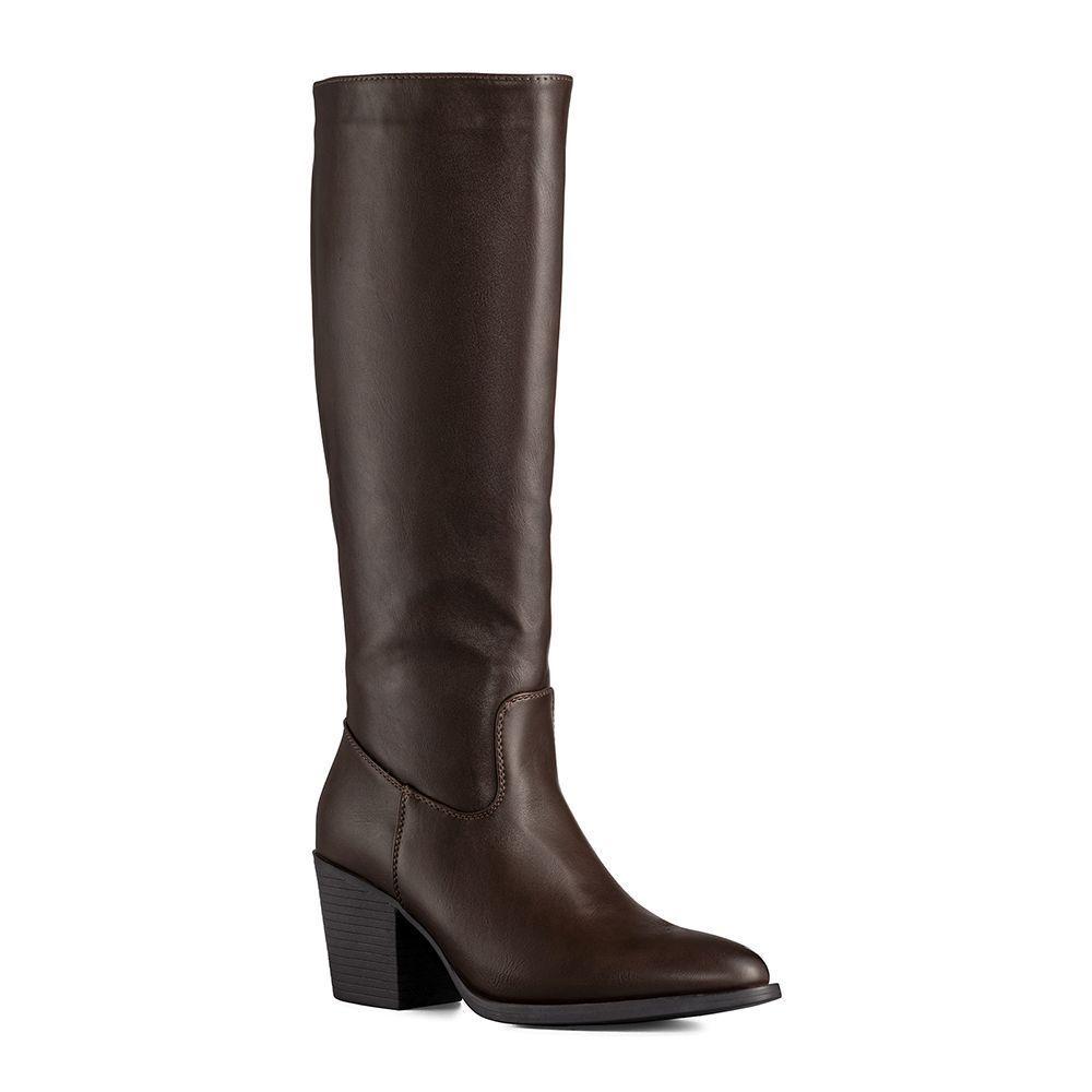 Bota Taco Mujer Casual PU Weide CZY658-6