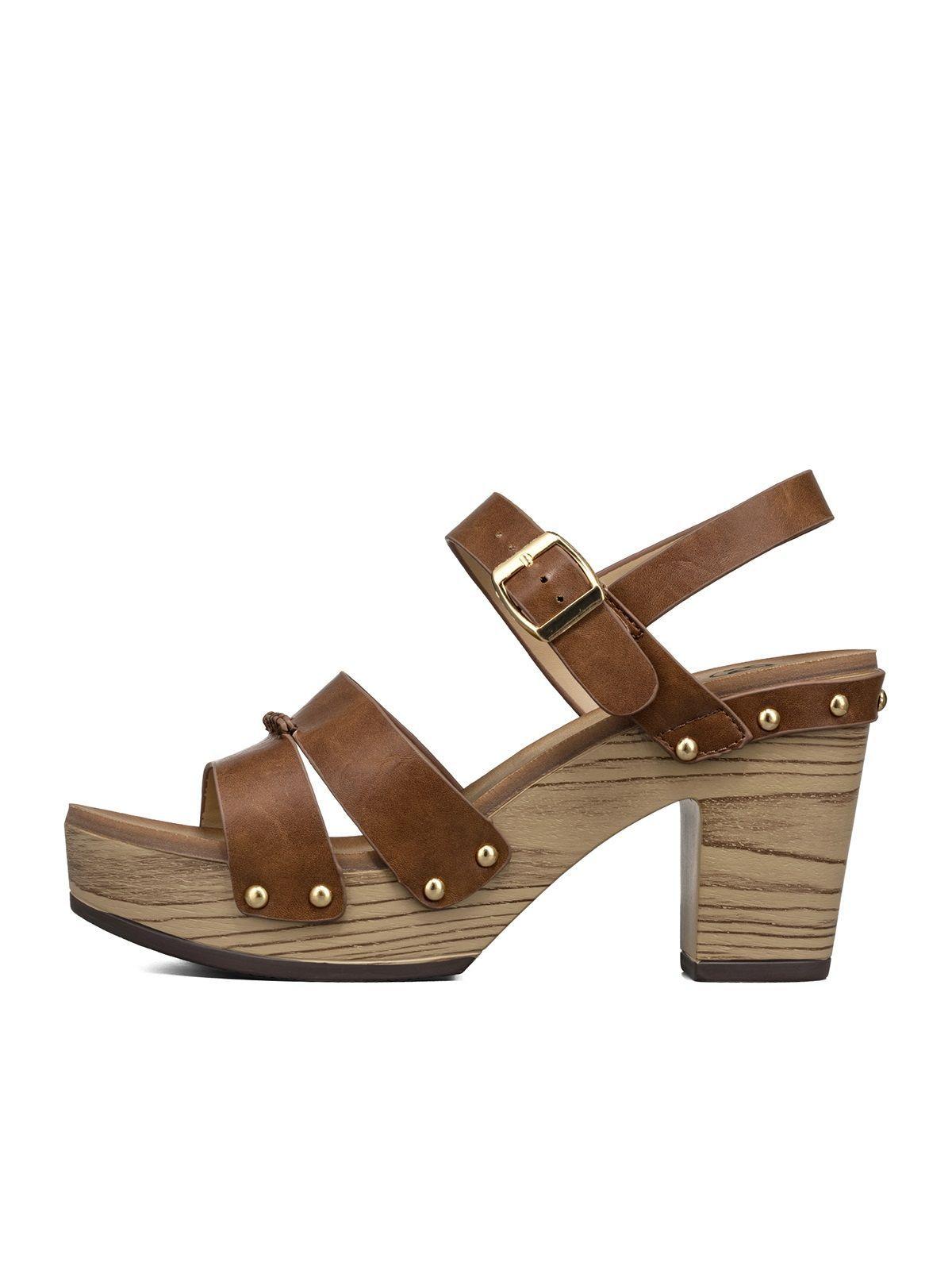 Sandalia Casual Taco Grueso Vintage Mujer Weide JS81-3