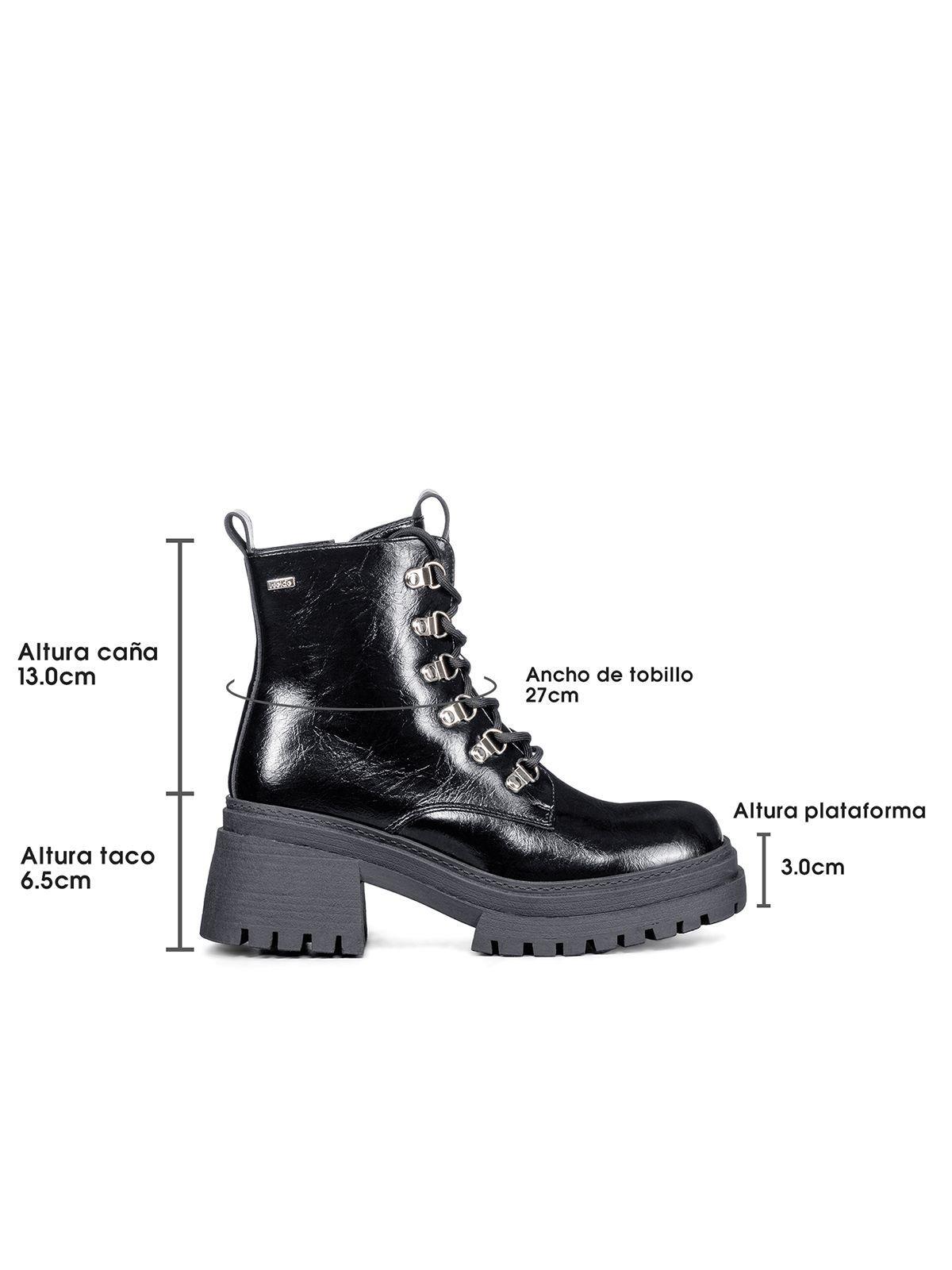 Botin Casual Mujer Eco Cuero Clasico Moda Weide DH85-6