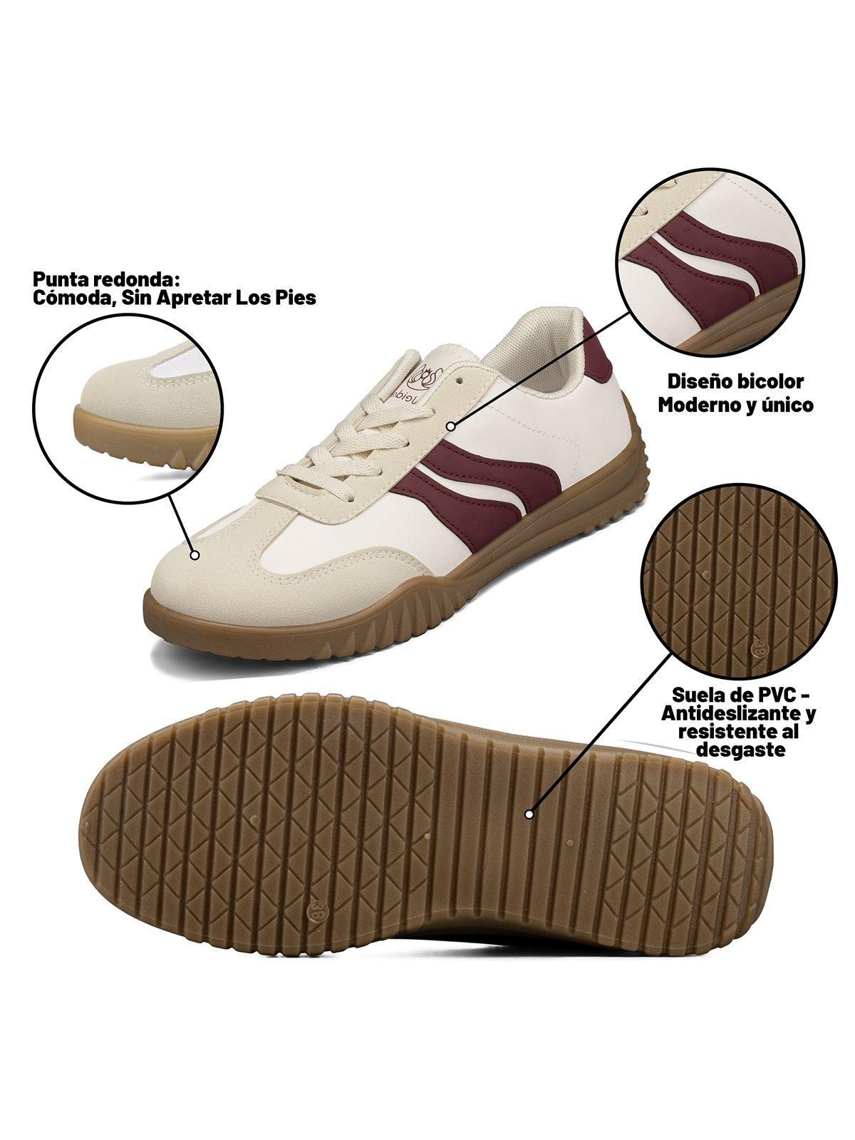 Zapatilla Casual Urbana Vintage Deportiva Mujer Weide SL56-8