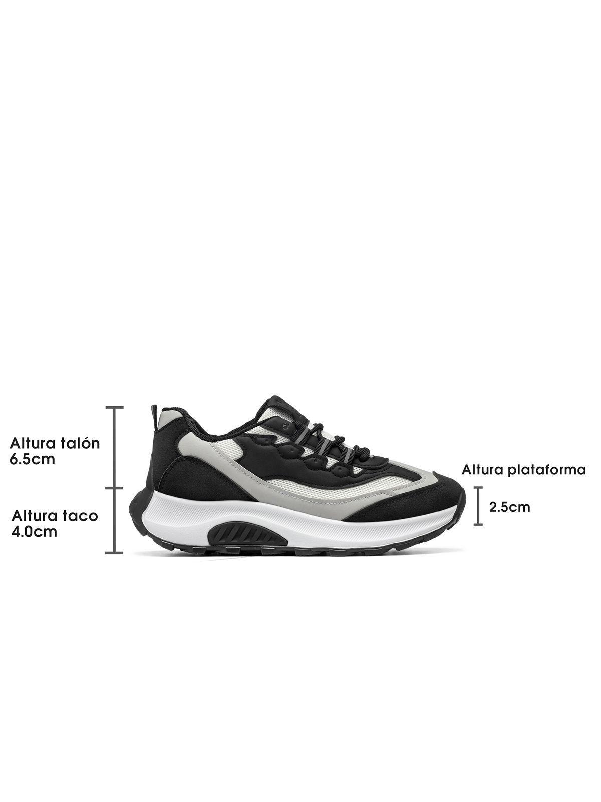 Zapatillas Casual Malla PU Mujer Plataforma Weide LT220-3
