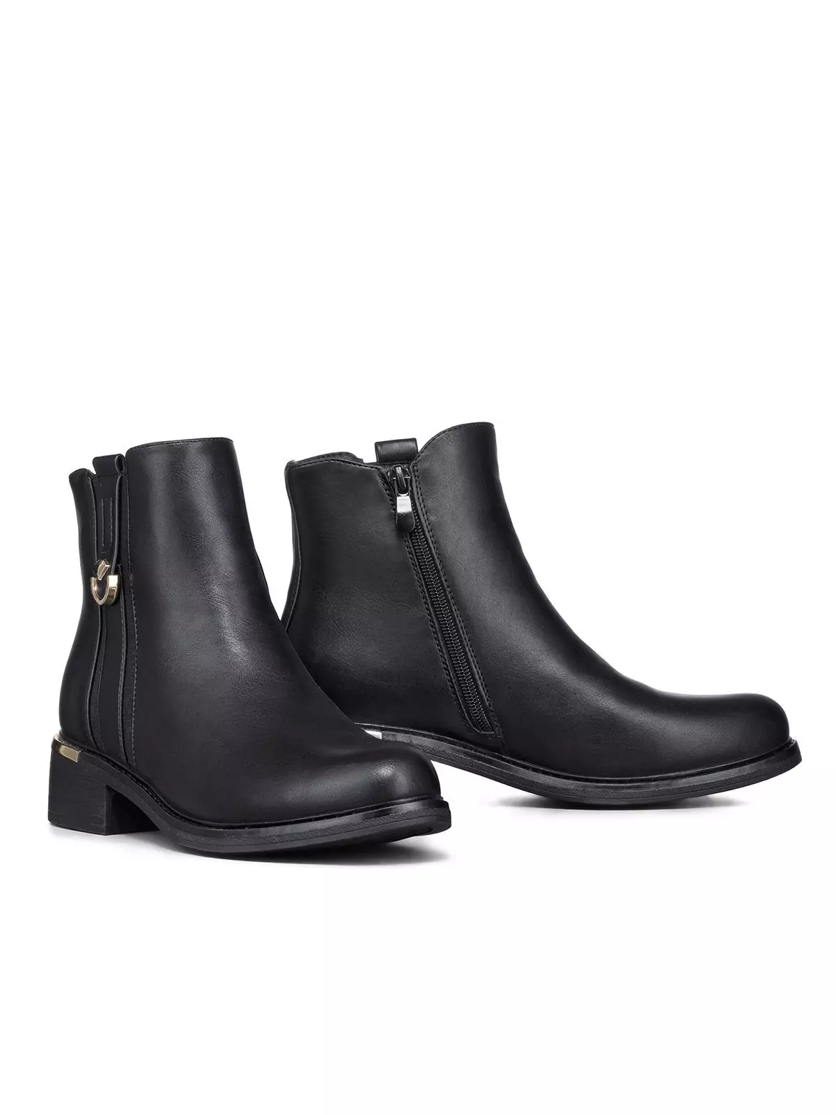 Botin Casual Mujer Eco Cuero Clasico Comodo Weide HX509-5