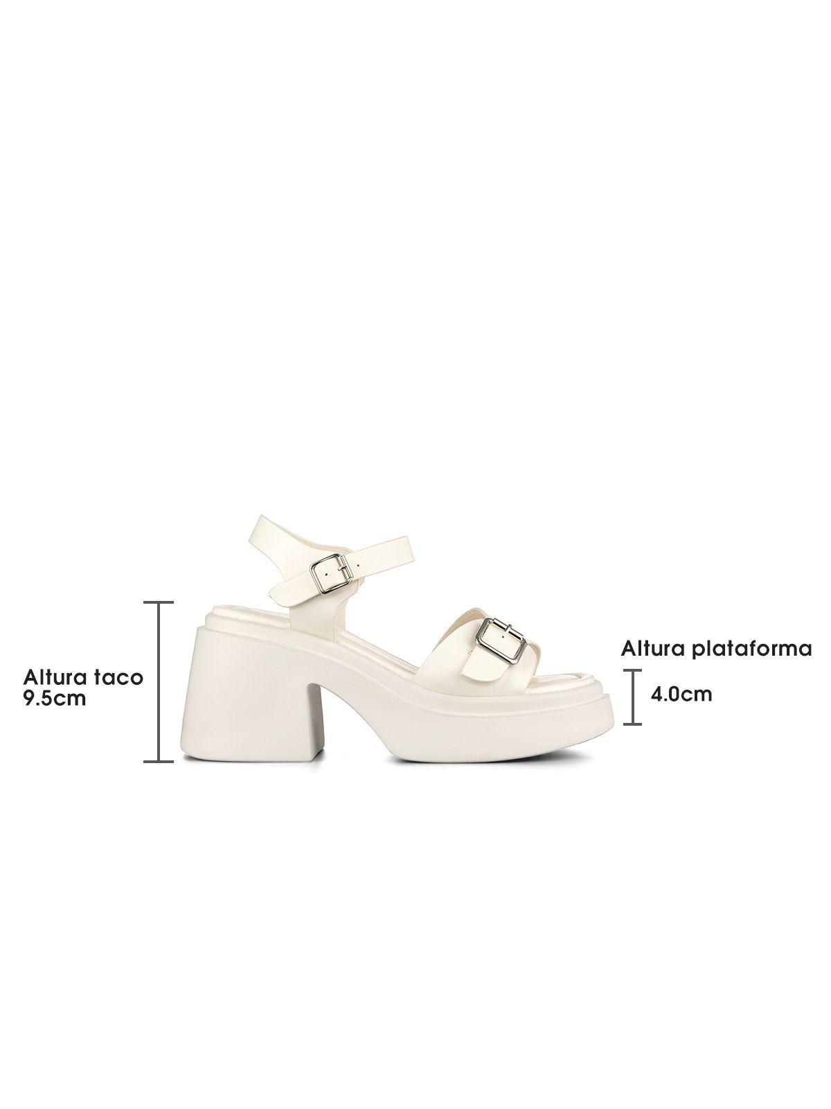 Sandalias Casual Mujer Con Plataforma y Hebilla Weide YL87-6