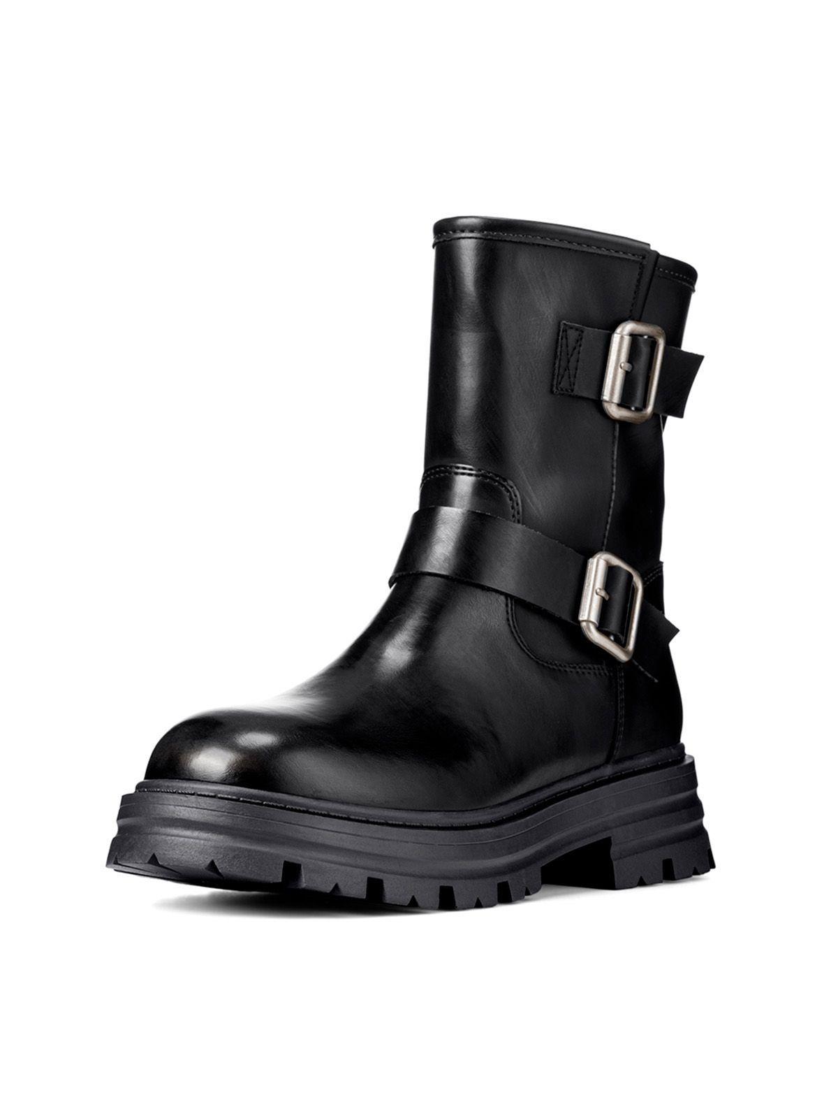 Botin Negro Casual Mujer Weide YL76-0