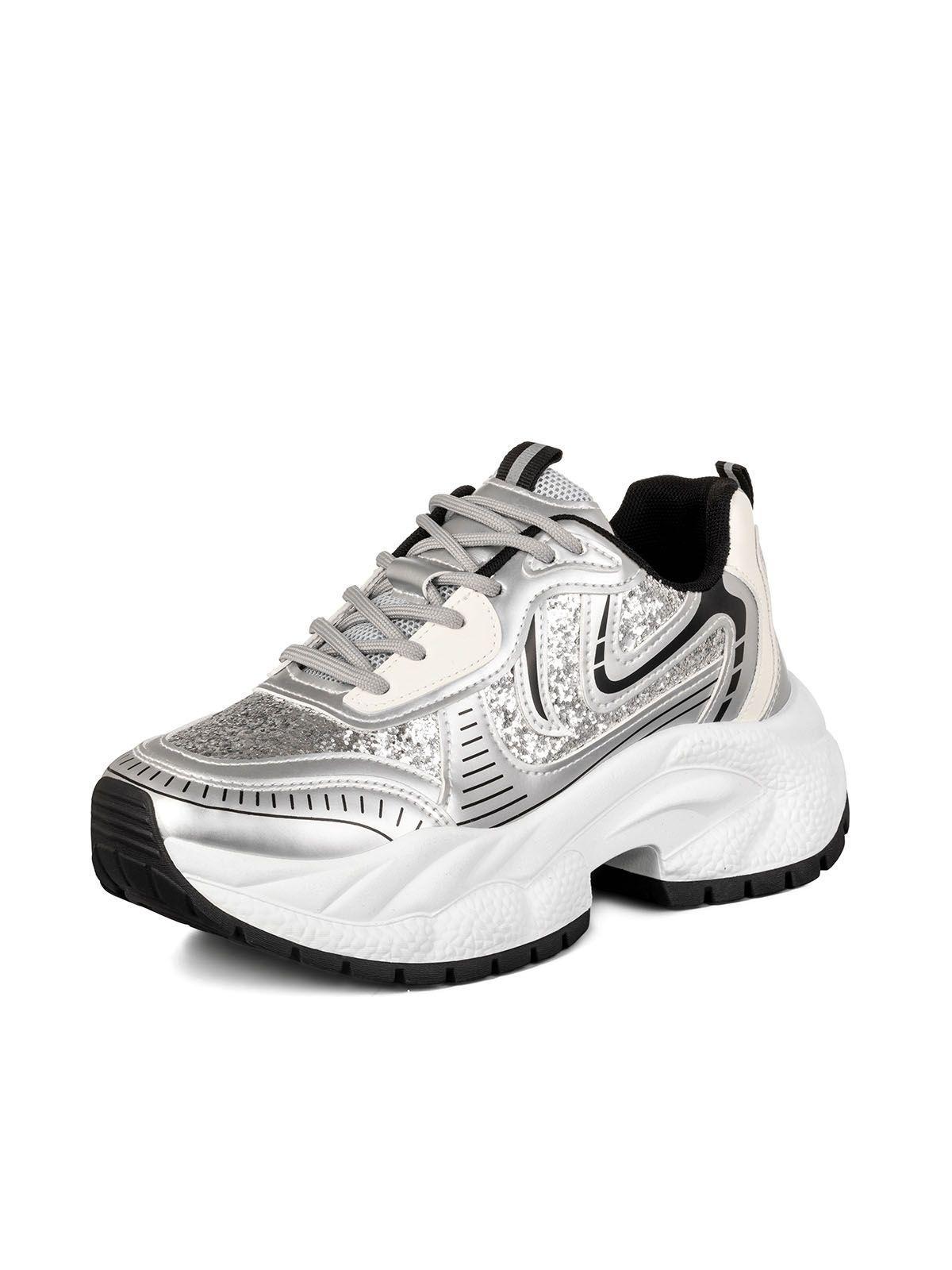 Zapatilla Deportiva Mujer Comfort Glitter Weide TFA208-0