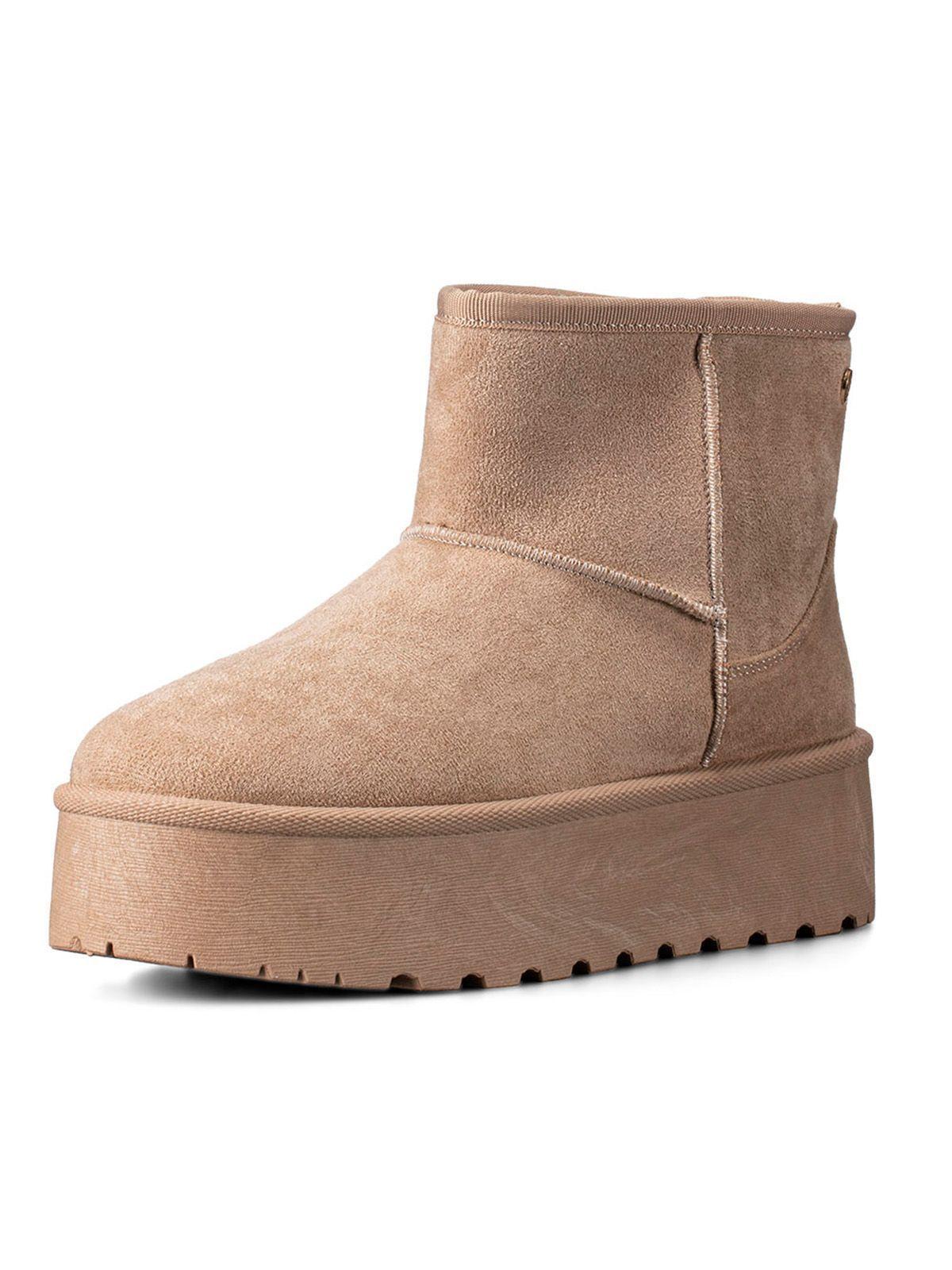 Botin Caqui Casual Mujer Weide LT122-0