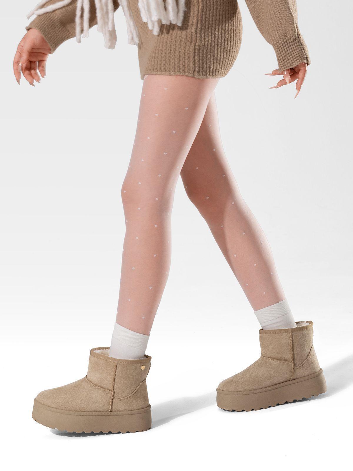 Botin Caqui Casual Mujer Weide LT122-2