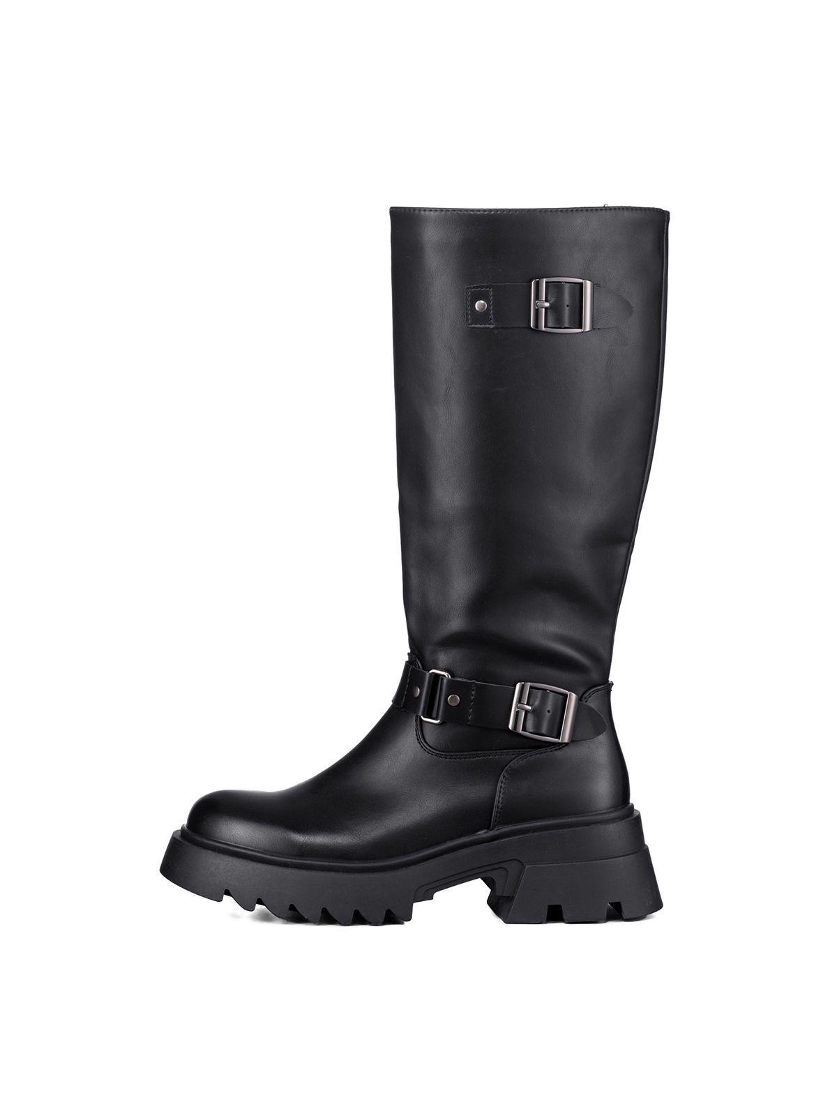 Botas Largas Mujer De Moda Tacon Grueso Vintage Weide CZY613-2