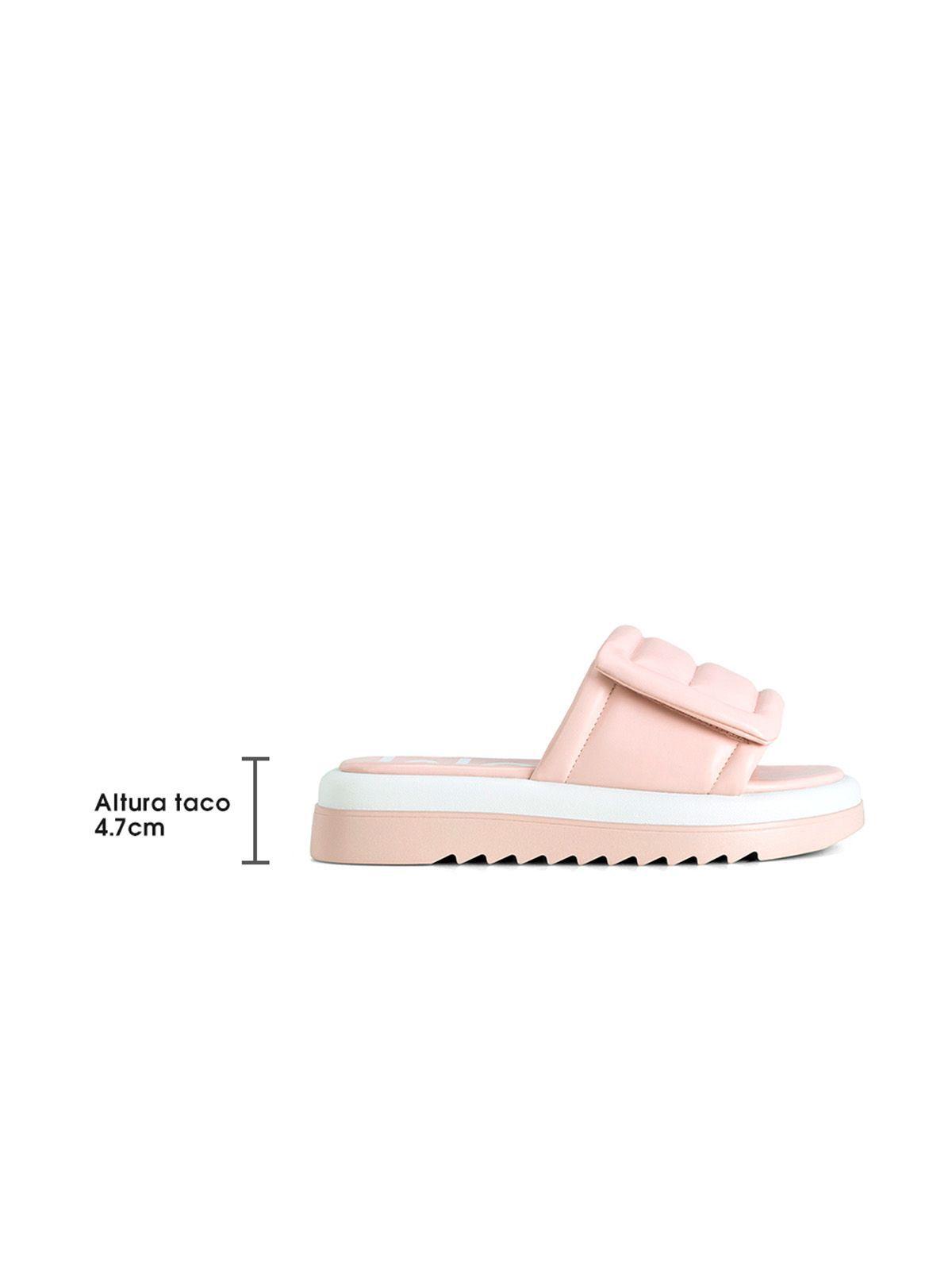 Sandalia Plataforma Rosado Casual GH98 Weide-4