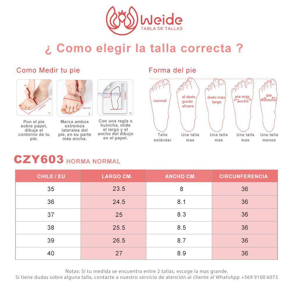 Botas Largas Mujer De Moda Eco Cuero Vintage Weide CZY603-3