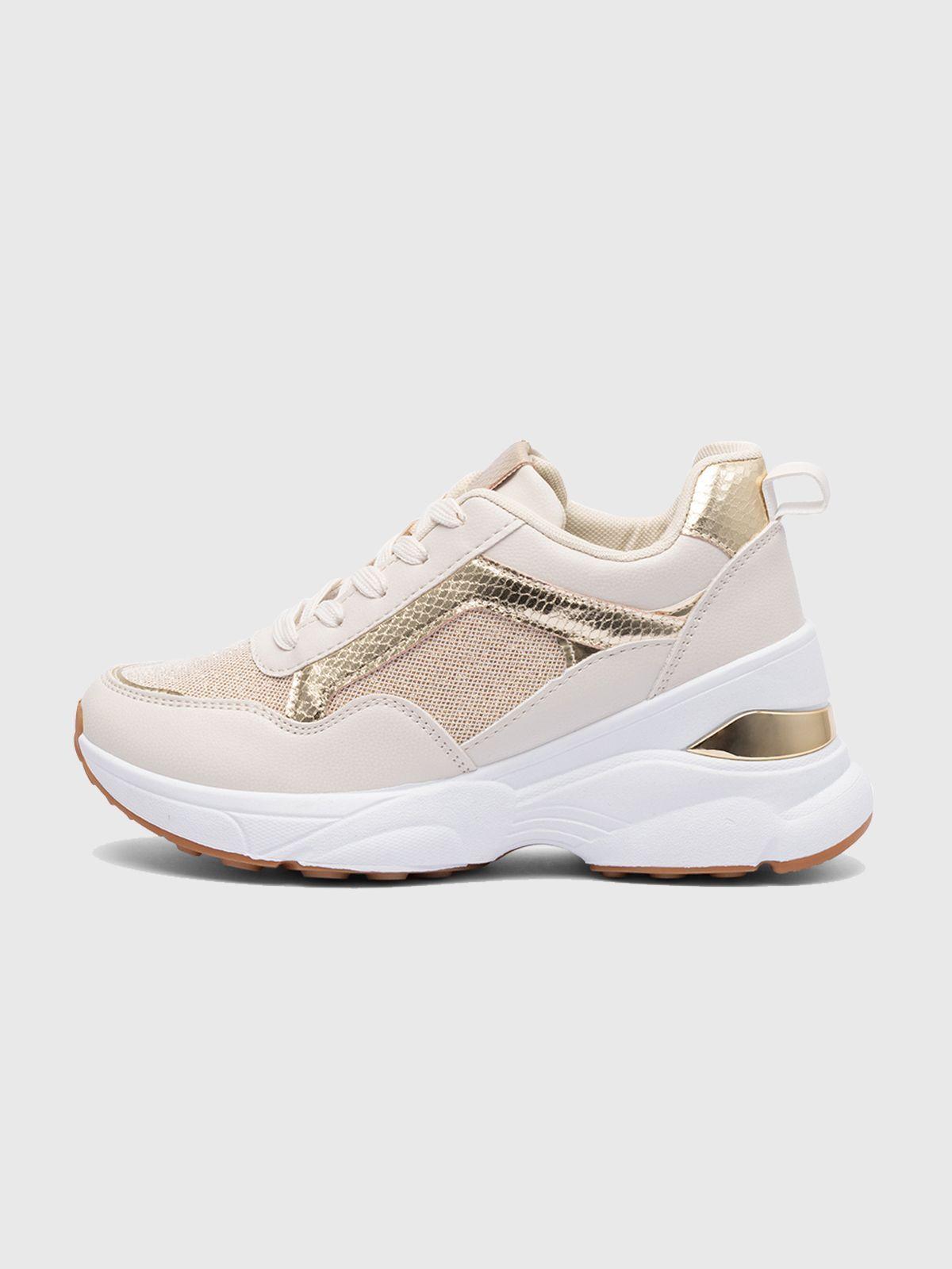 Zapatilla Ginger Beige Weide-1