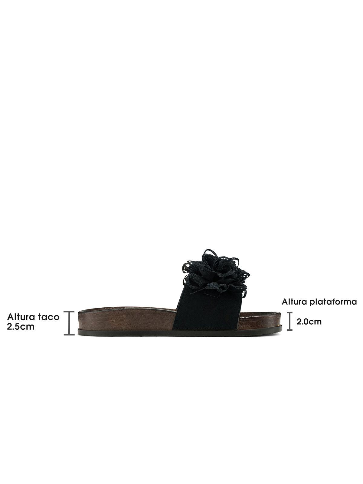 Sandalia tipo Chala PU Textil Mujer Plano Weide HY22-3
