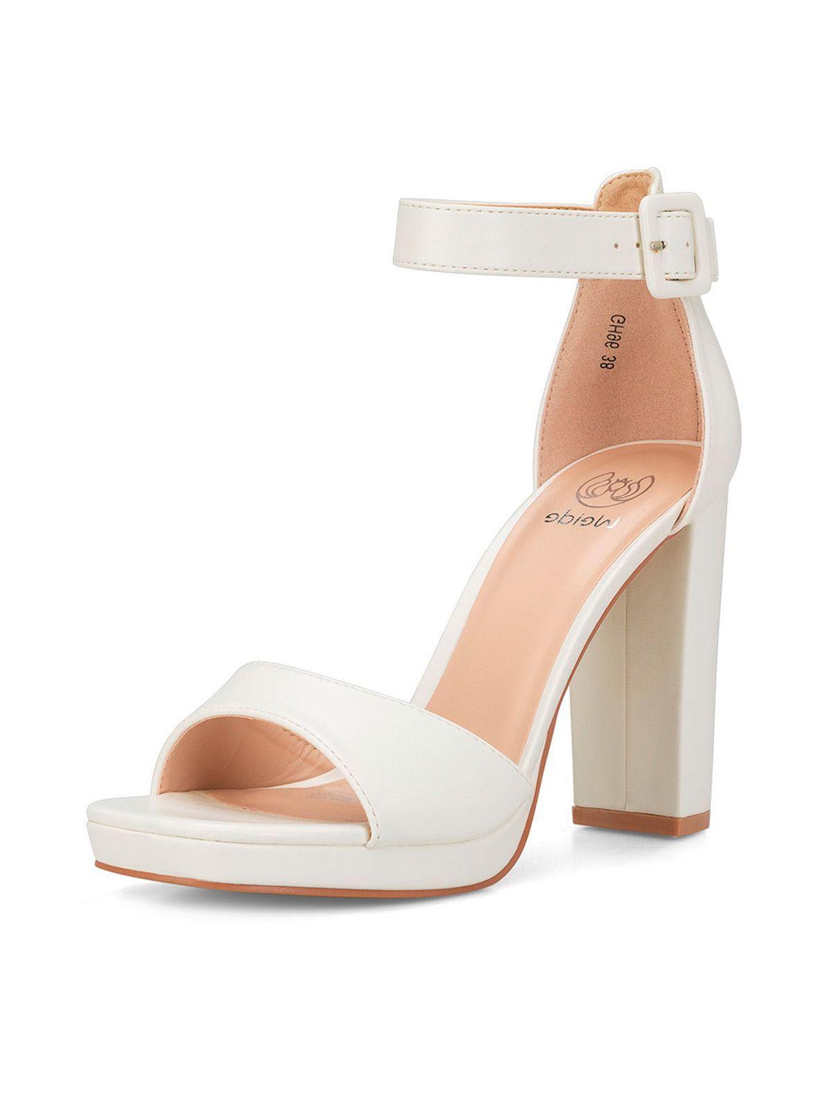 Sandalias Fiesta Cristina Blanco Weide-0