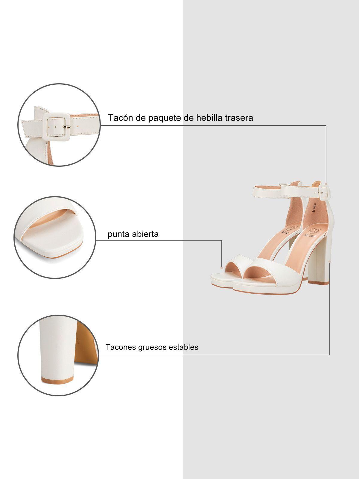 Sandalias Fiesta Cristina Blanco Weide-5