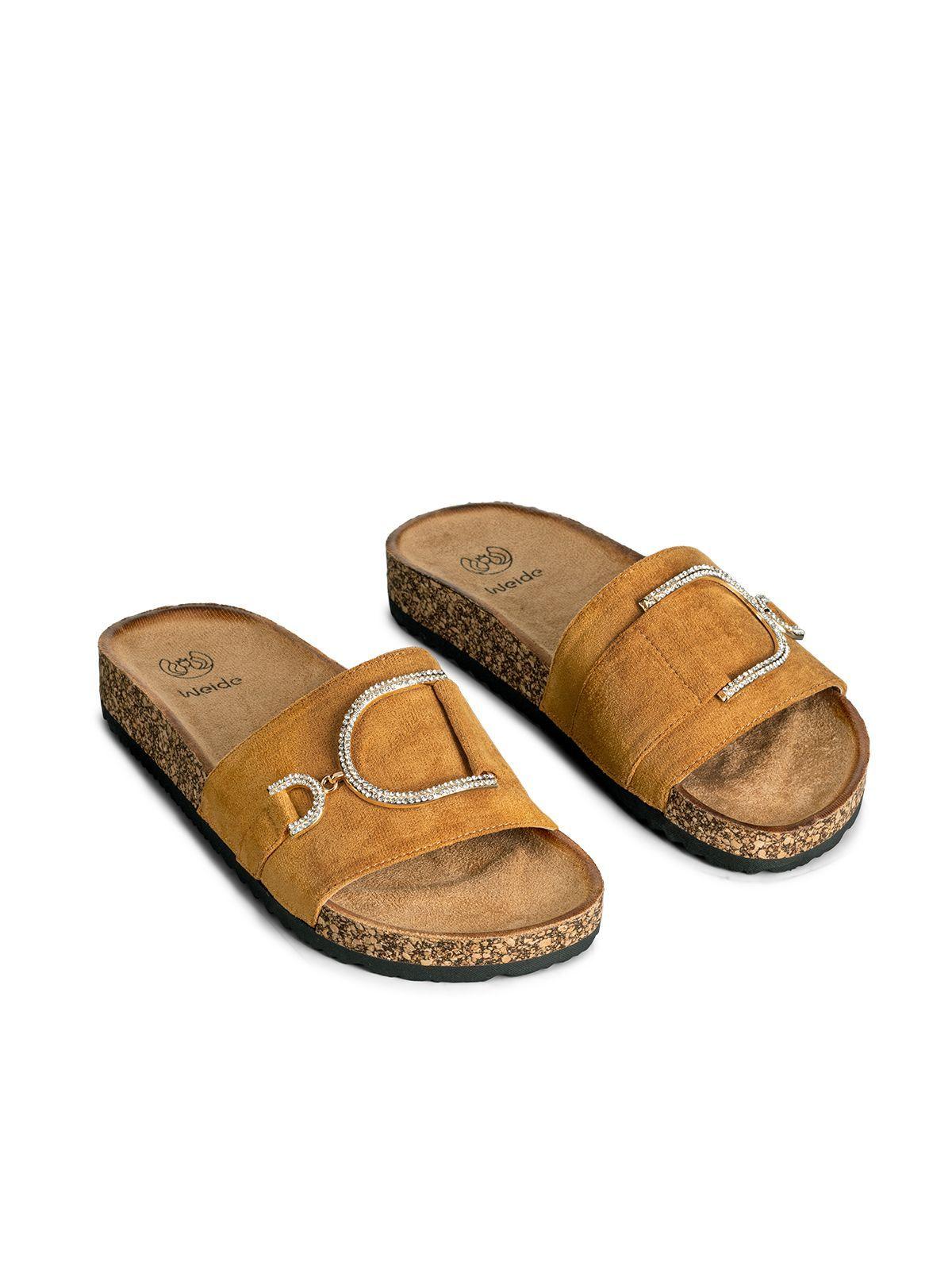 Sandalias Chalas Mujer Casual Confort Hebilla Weide QIU358-7
