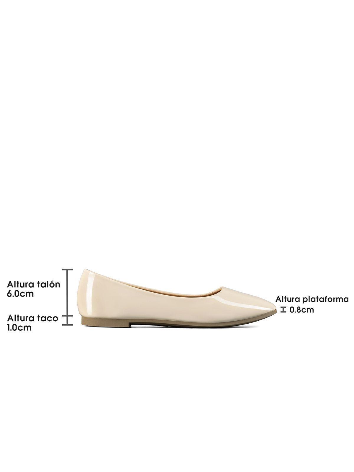 Ballerina Confort Charol Mujer  Weide YOU511-5