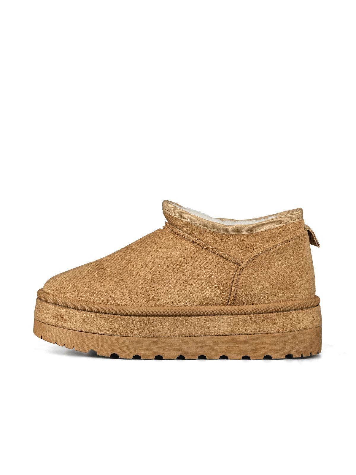 Botin Casual Mujer De Gamuza Comodo Weide LT200-4