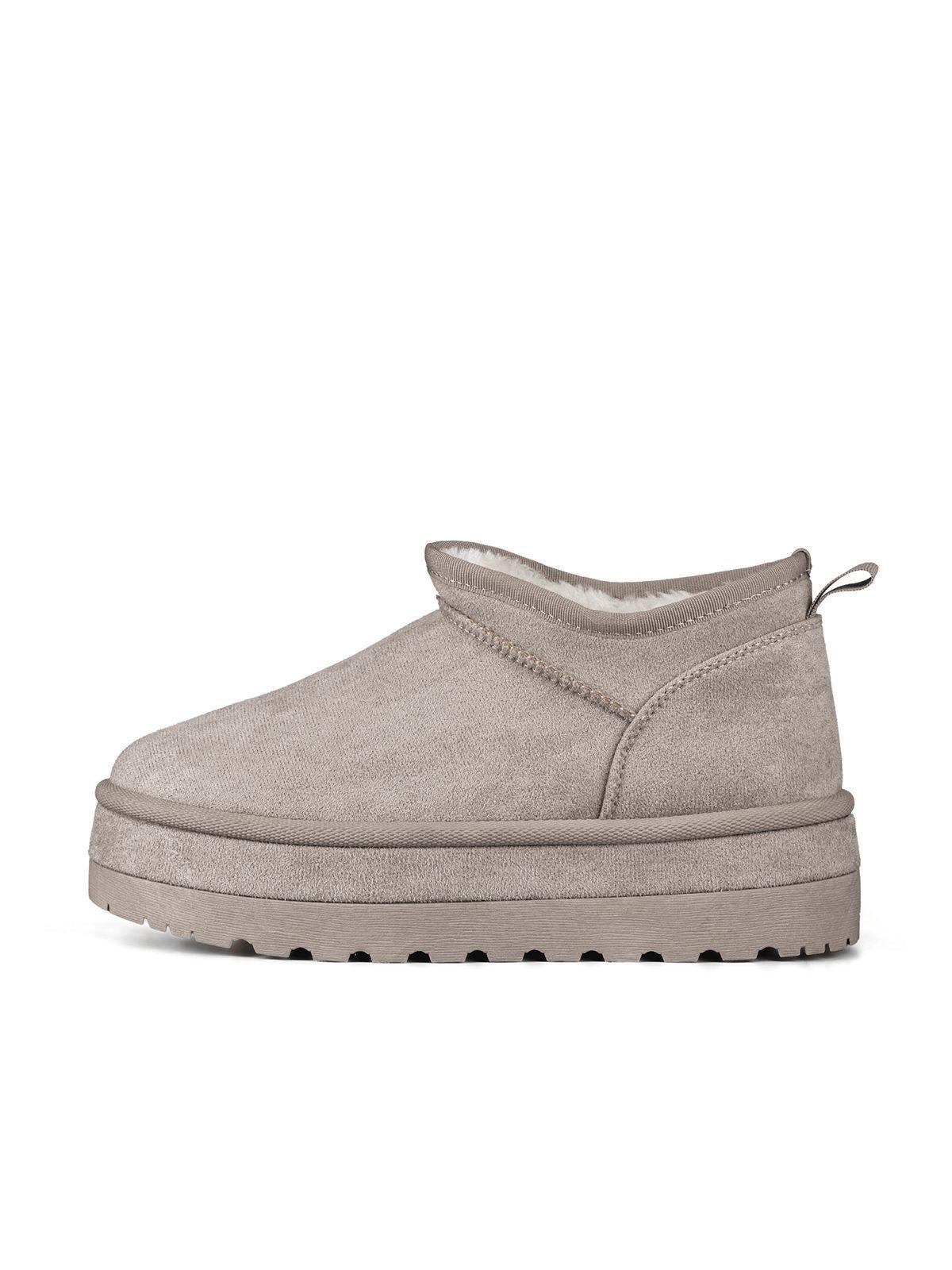 Botin Casual Mujer De Gamuza Comodo Weide LT200-4